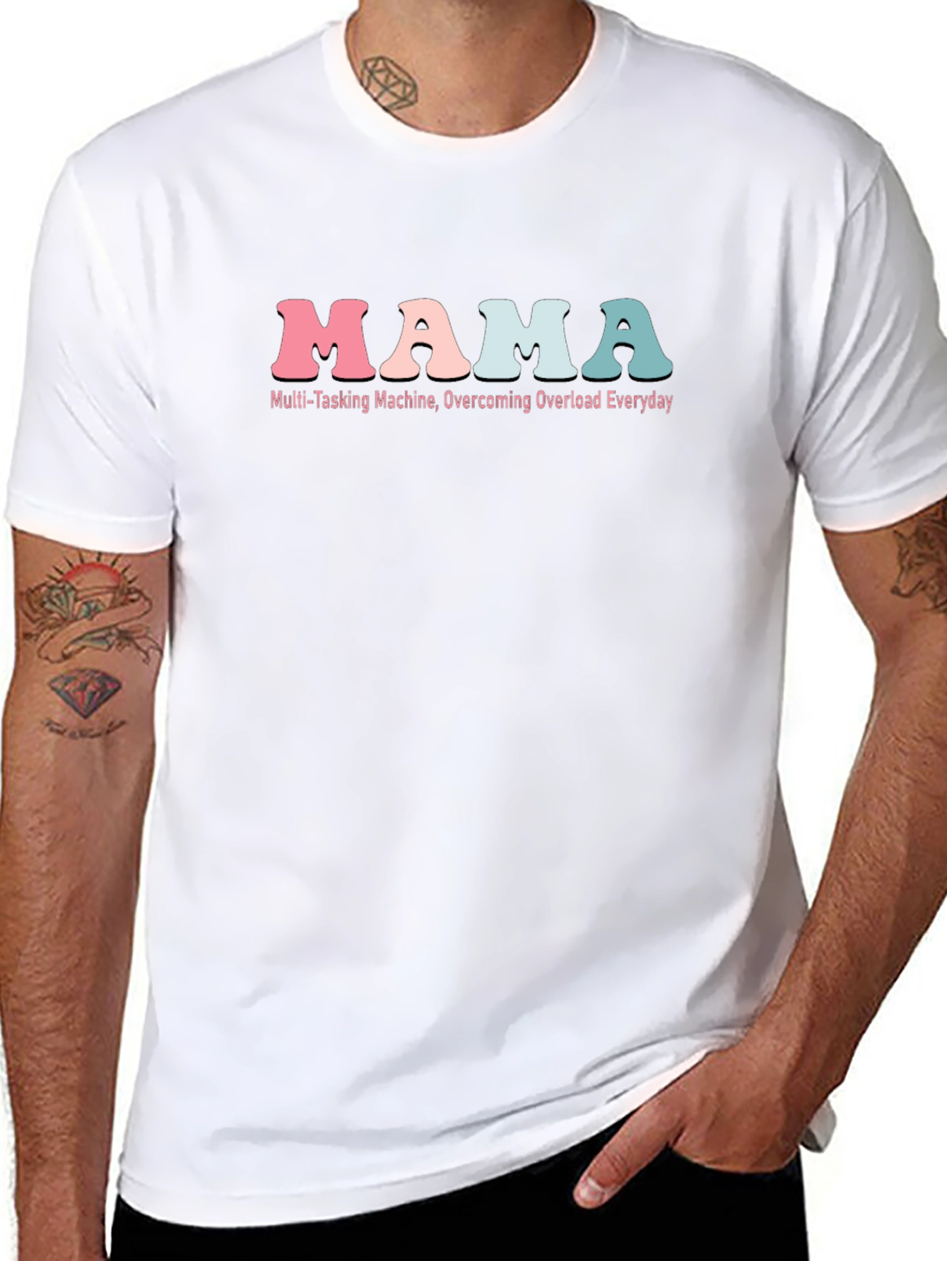Mama Multi-Tasking Machine Graphic Tee
