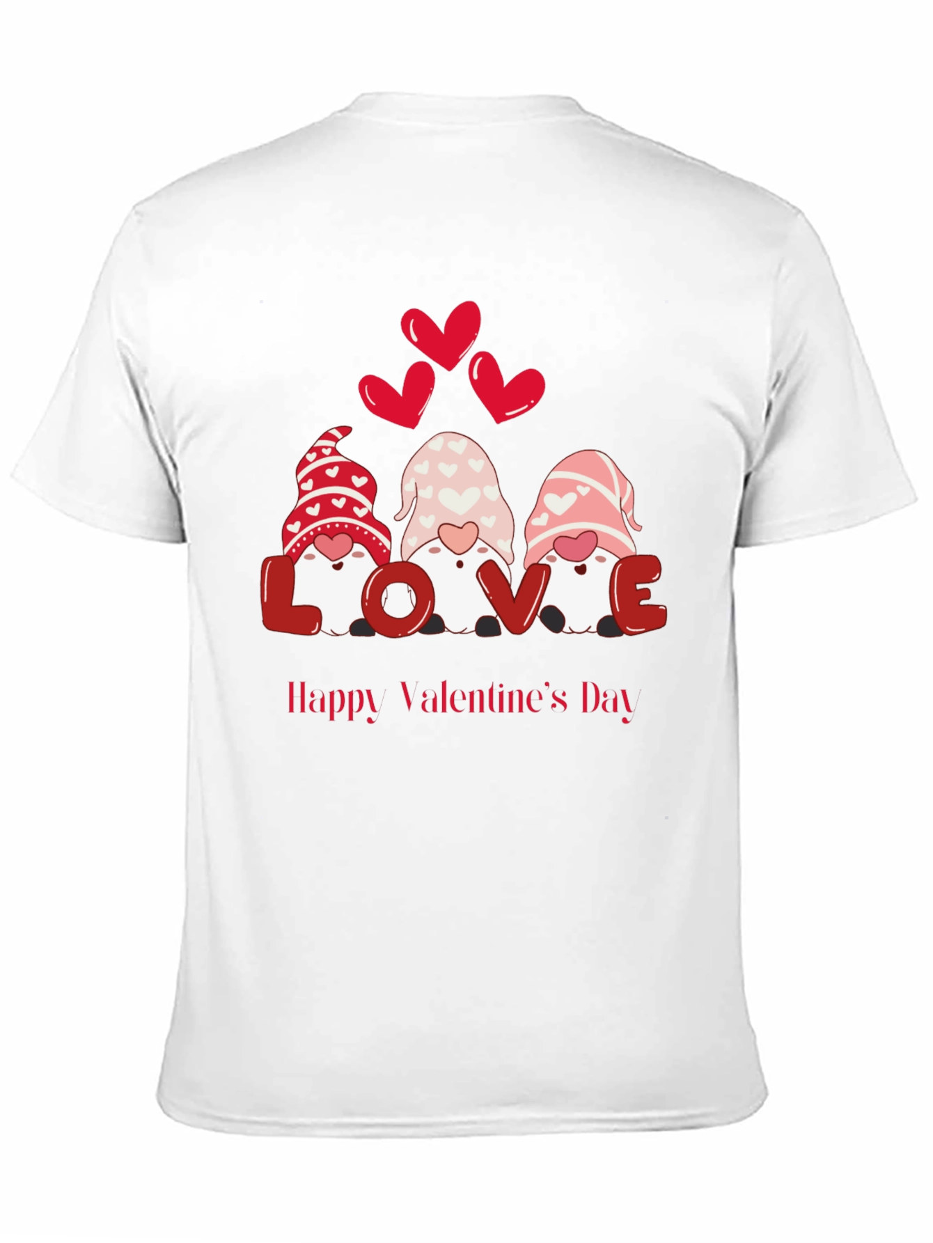 Valentines Day Gnomes LOVE T-Shirt
