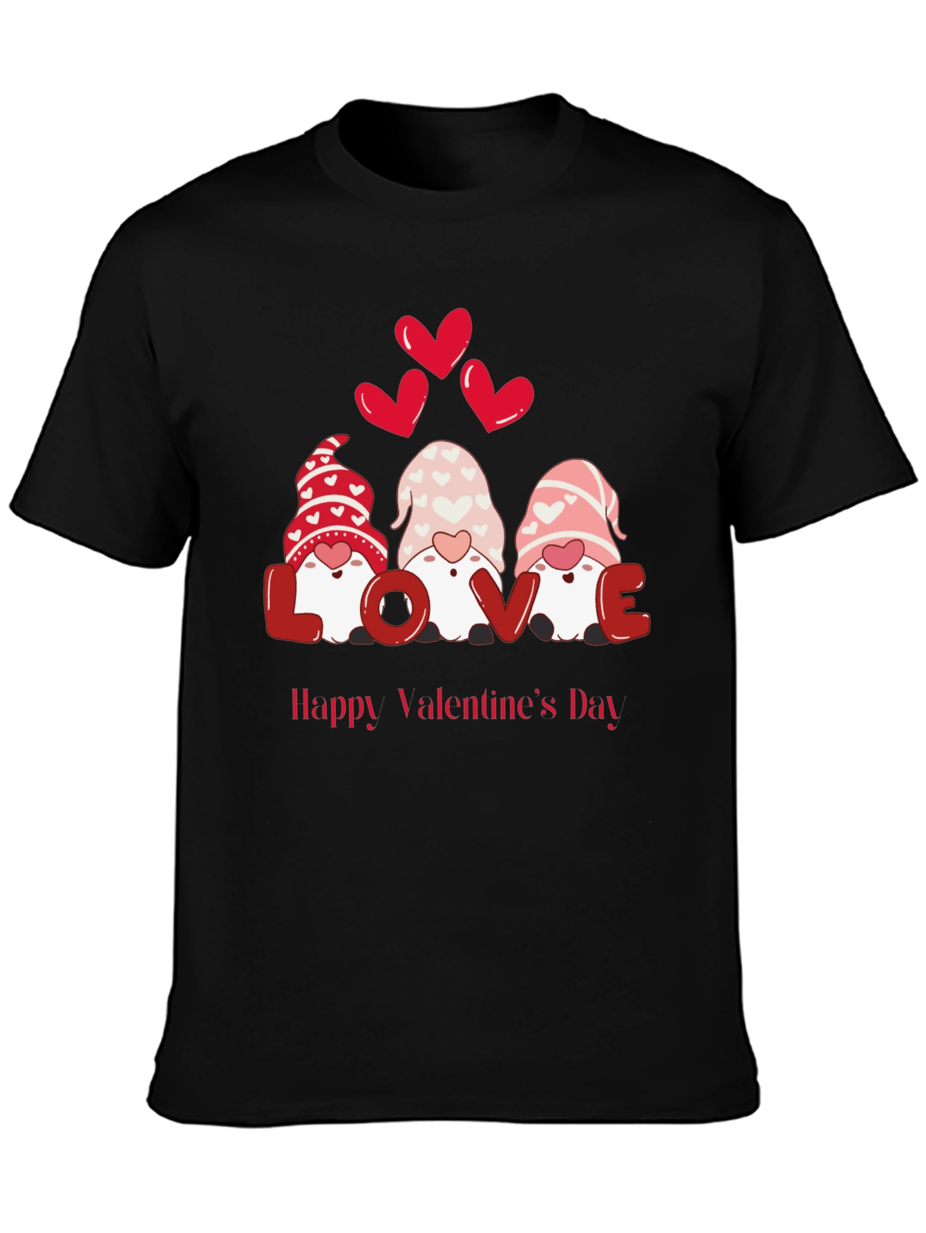 Valentines Day Gnomes LOVE T-Shirt