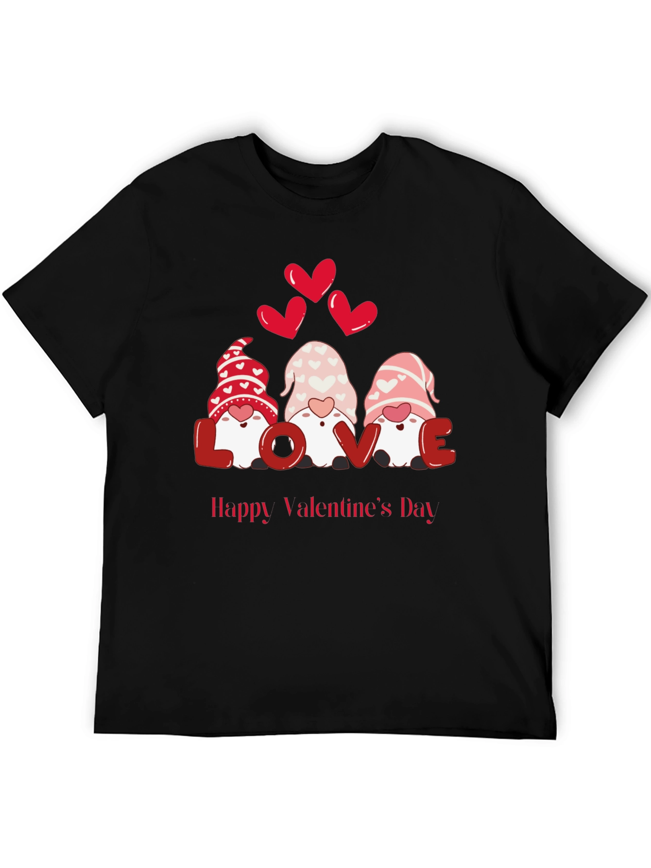Valentines Day Gnomes LOVE T-Shirt
