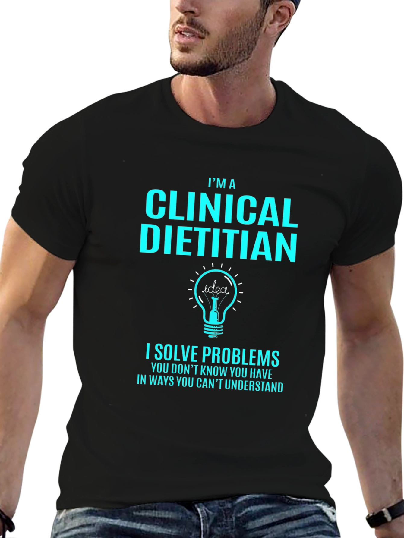 Clinical Dietitian T-Shirt - I Solve Problems