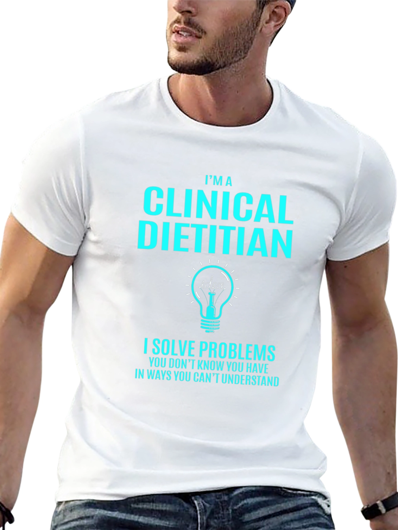 Clinical Dietitian T-Shirt - I Solve Problems