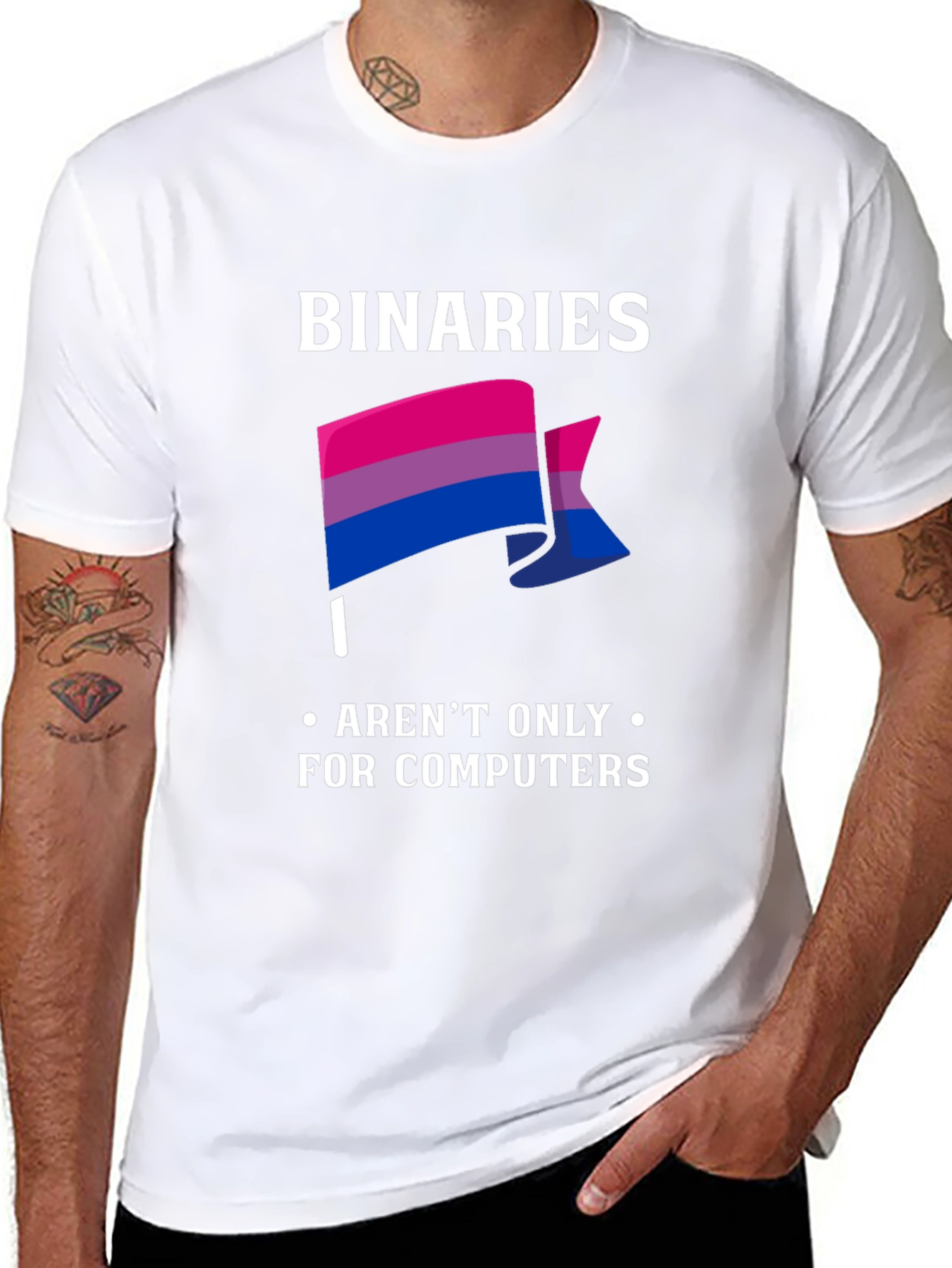 Binaries Arent Only For Computers T-Shirt