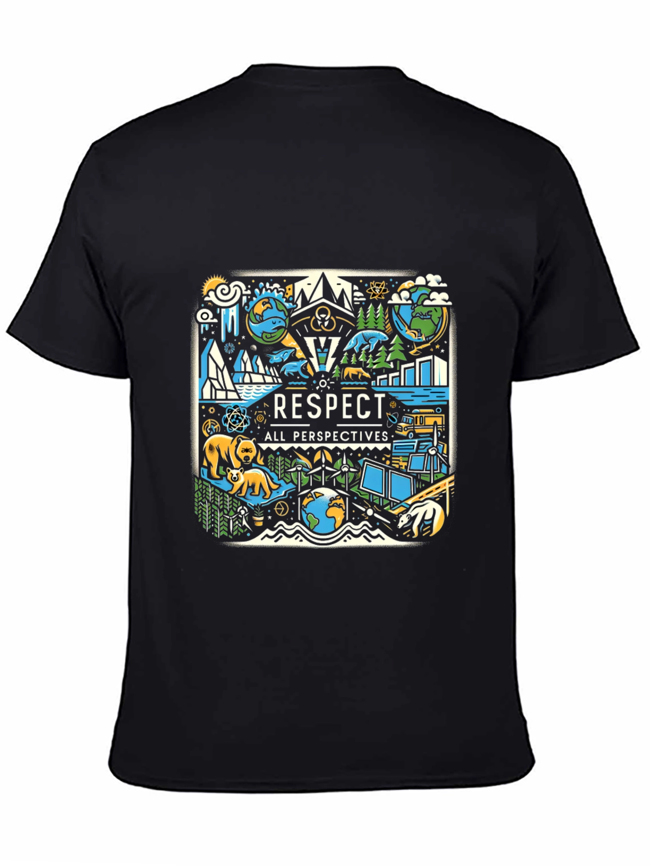 Respect All Perspectives Graphic Tee