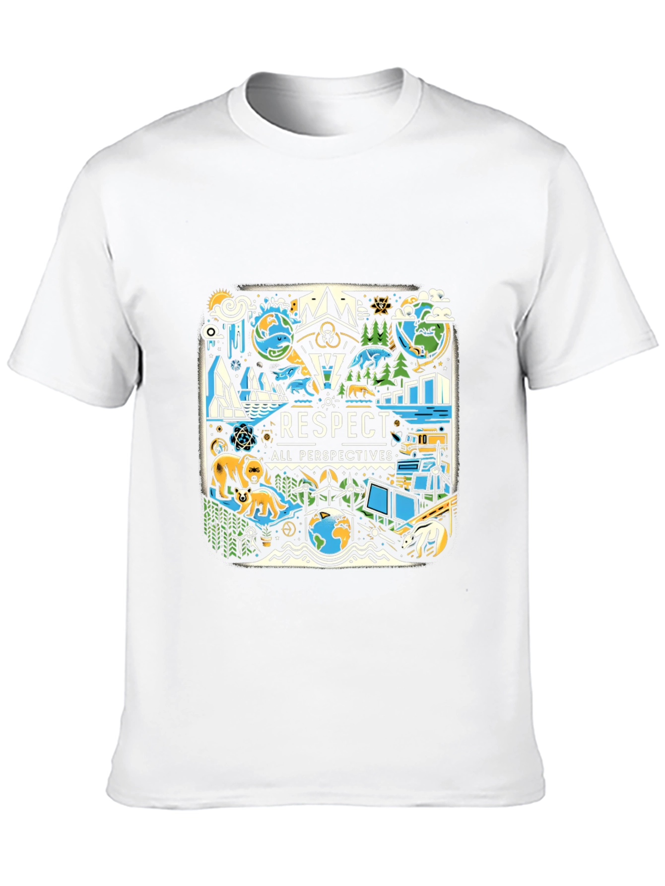 Respect All Perspectives Graphic Tee