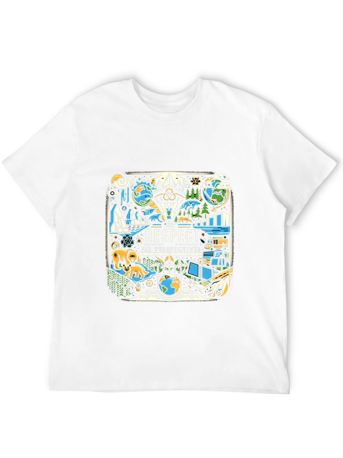 Respect All Perspectives Graphic Tee