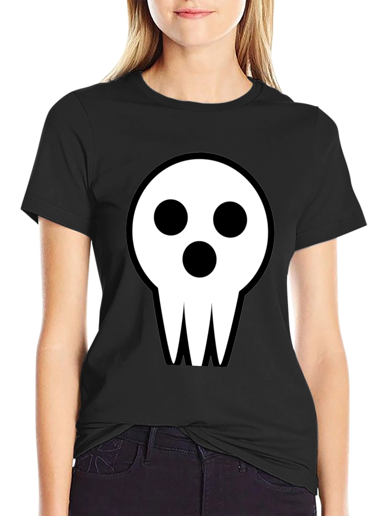 Skull Graphic Black T-Shirt