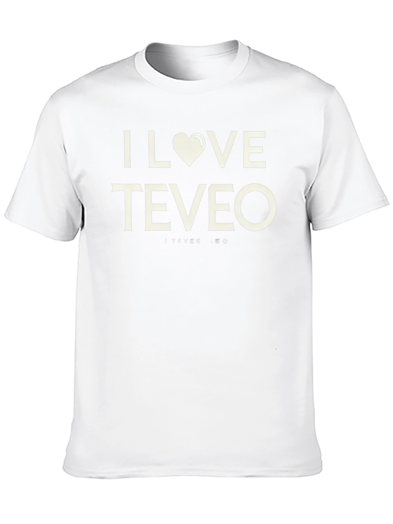 I Heart Teveo Graphic Tee - Soft Cotton Blend