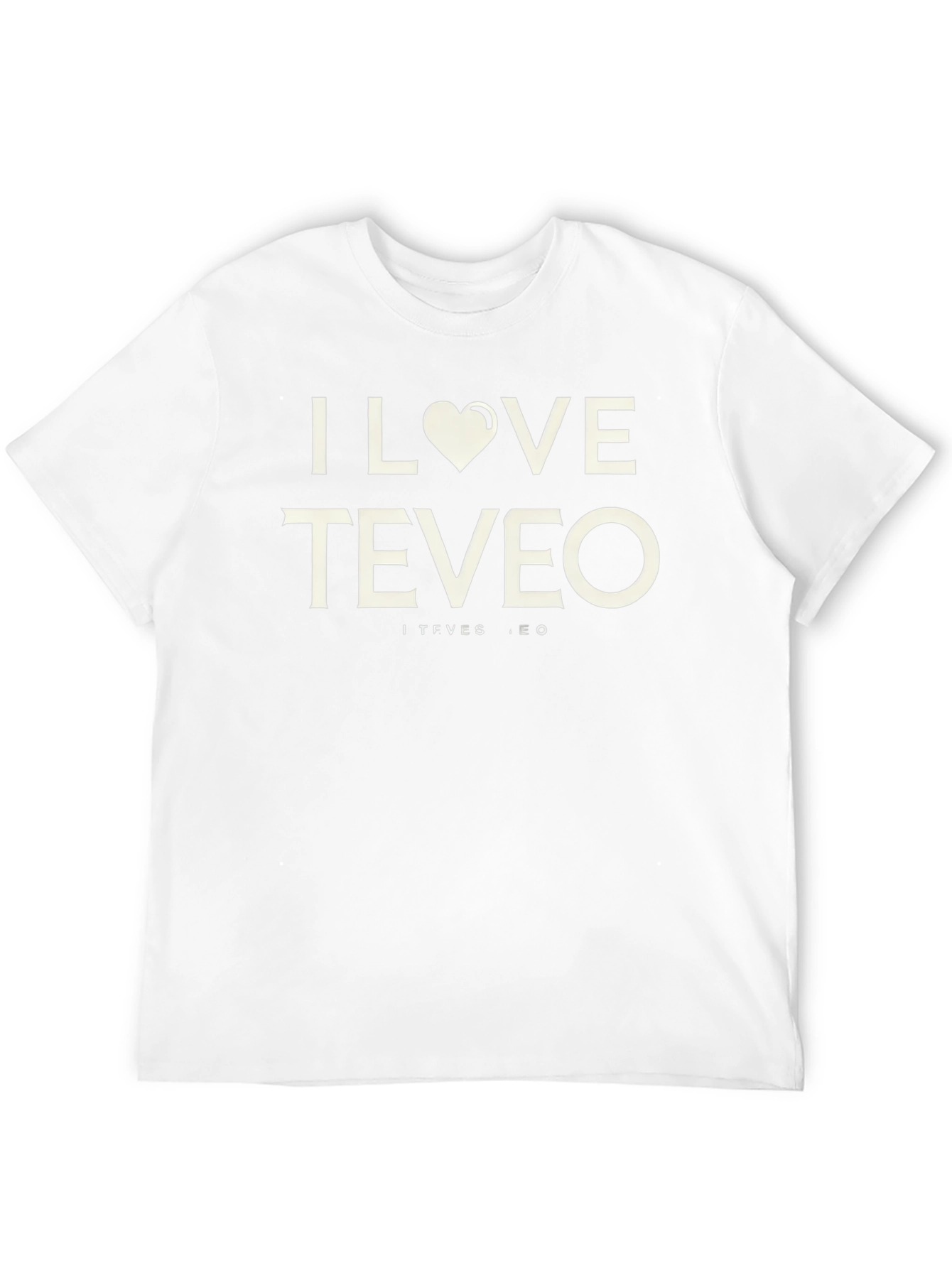 I Heart Teveo Graphic Tee - Soft Cotton Blend