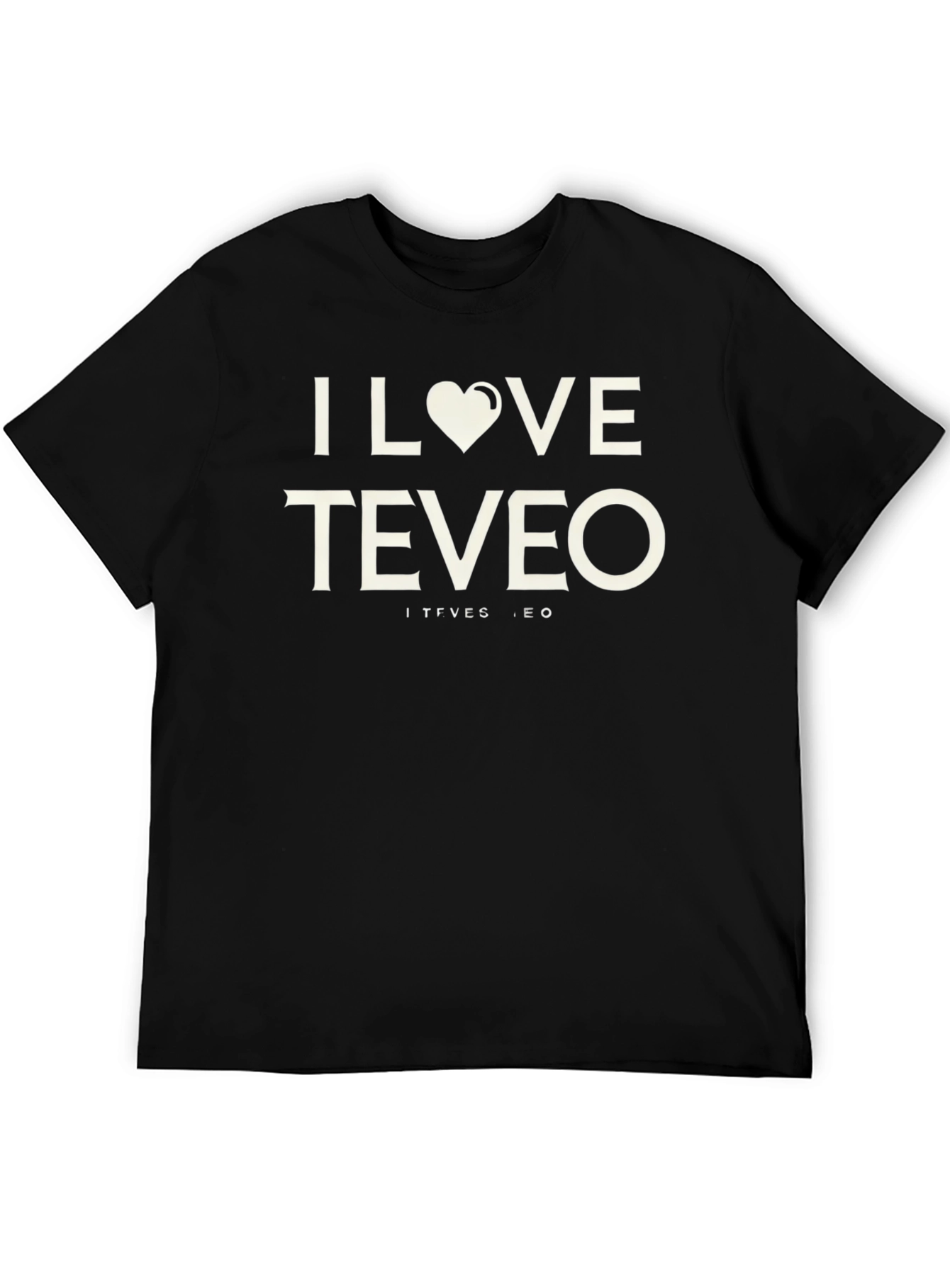 I Heart Teveo Graphic Tee - Soft Cotton Blend