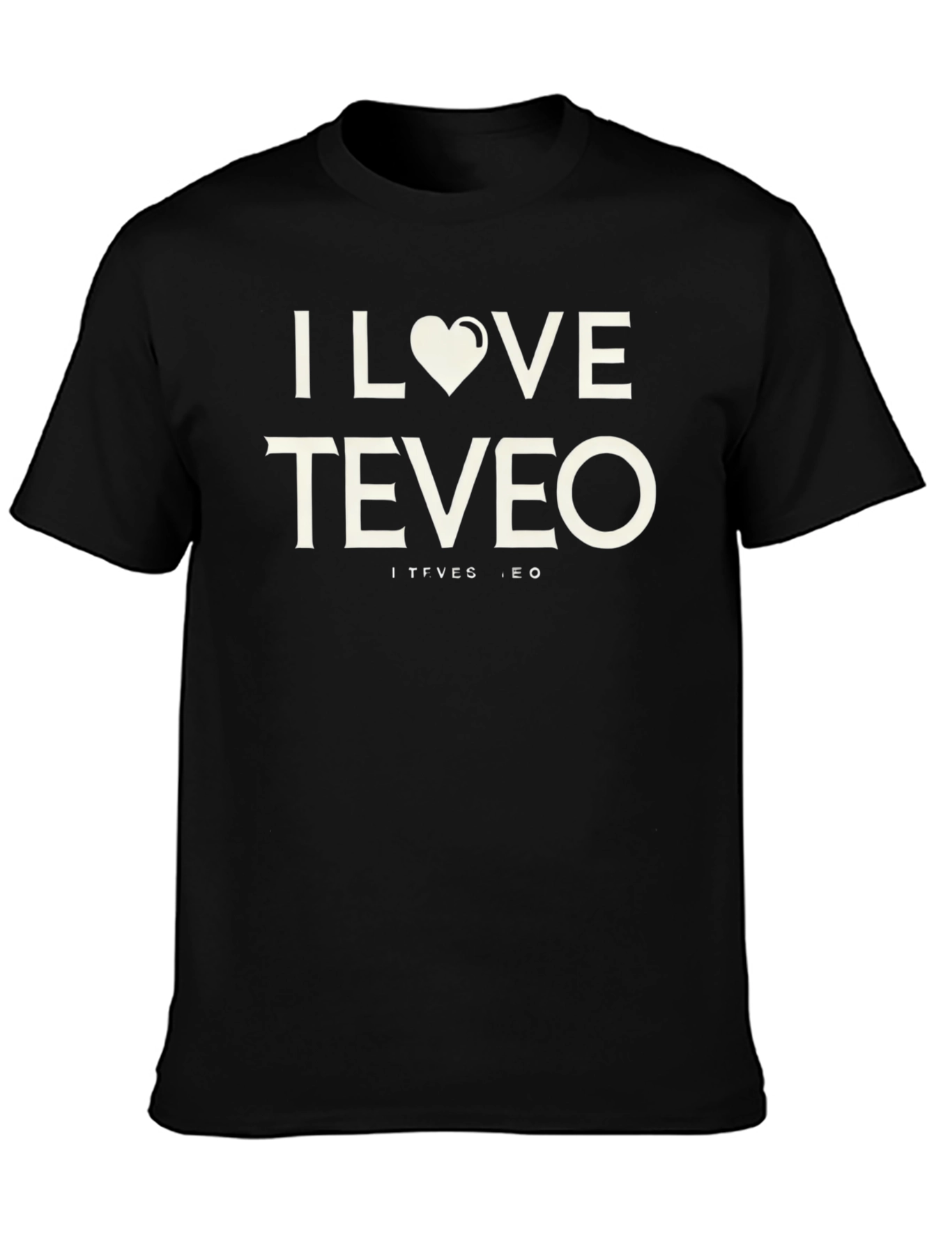 I Heart Teveo Graphic Tee - Soft Cotton Blend