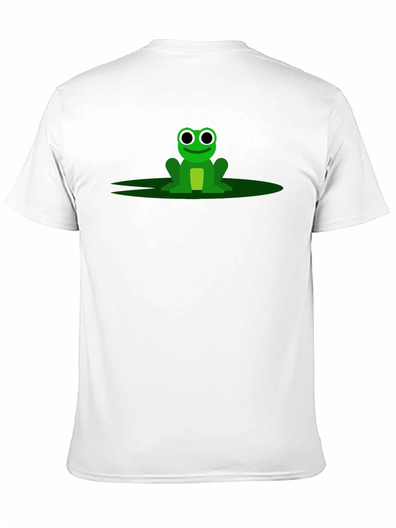 Frog Graphic Tee - Black Cotton T-Shirt