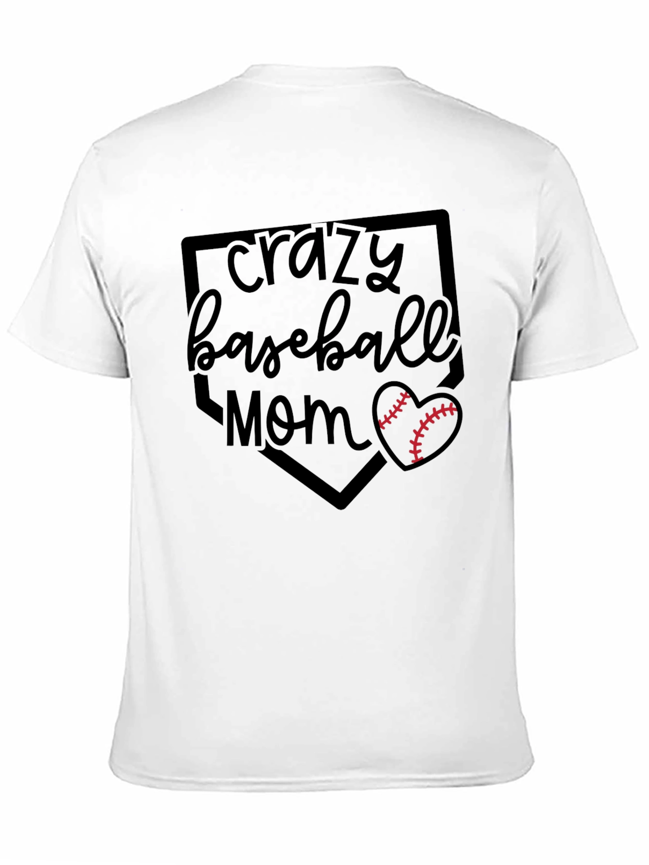 Crazy Baseball Mom T-Shirt
