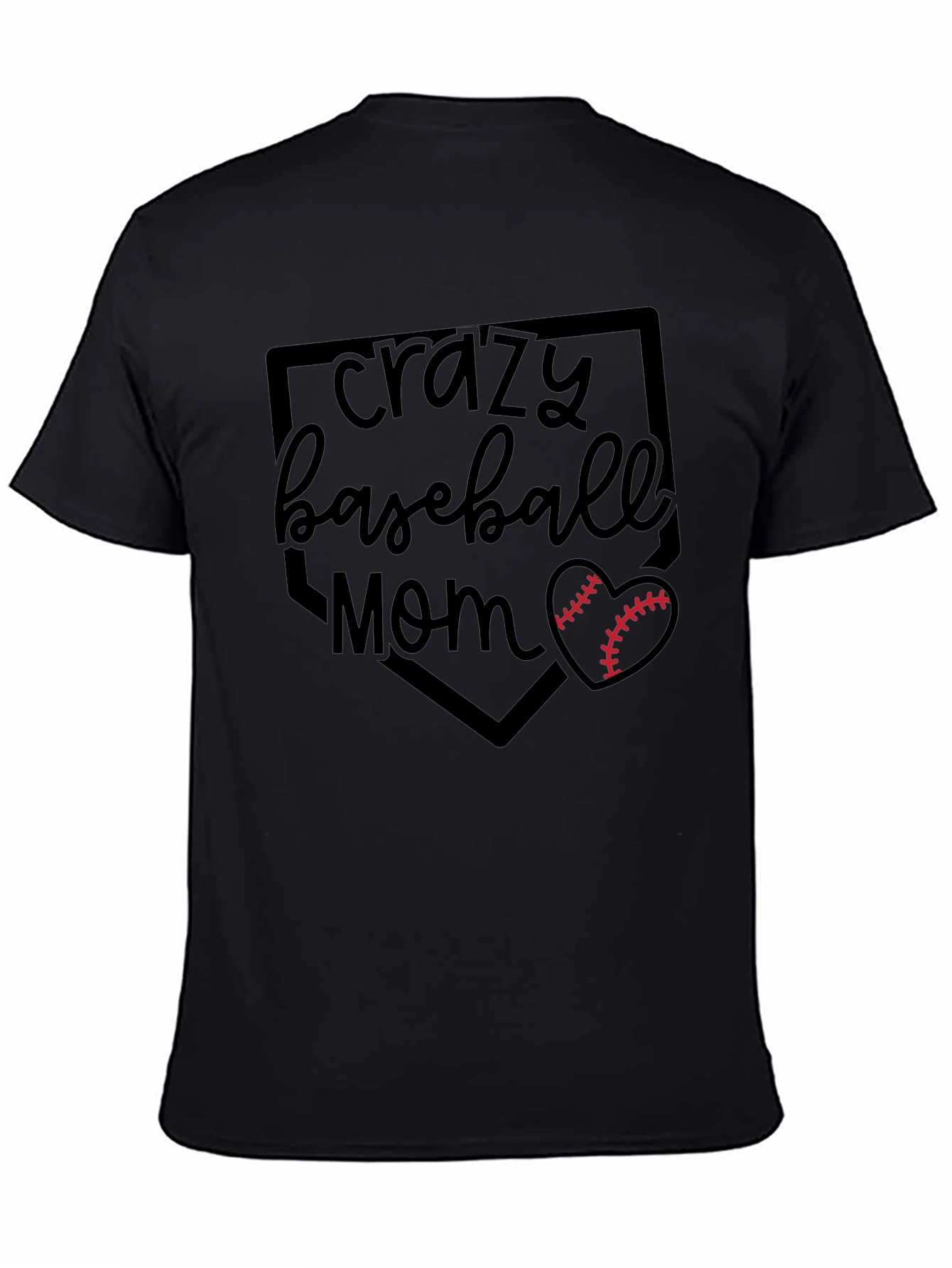 Crazy Baseball Mom T-Shirt