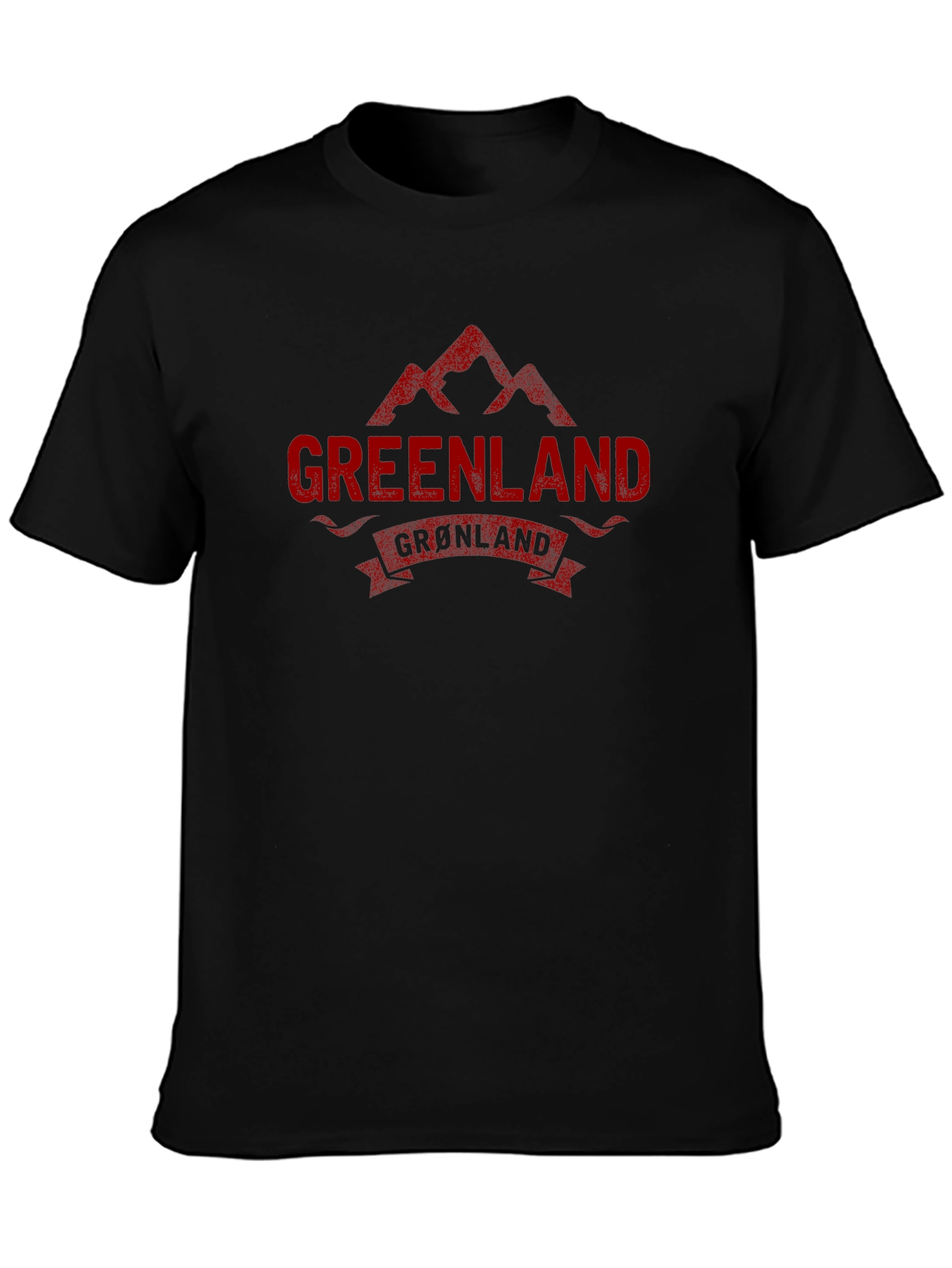 Greenland Graphic Tee - Mountain Design