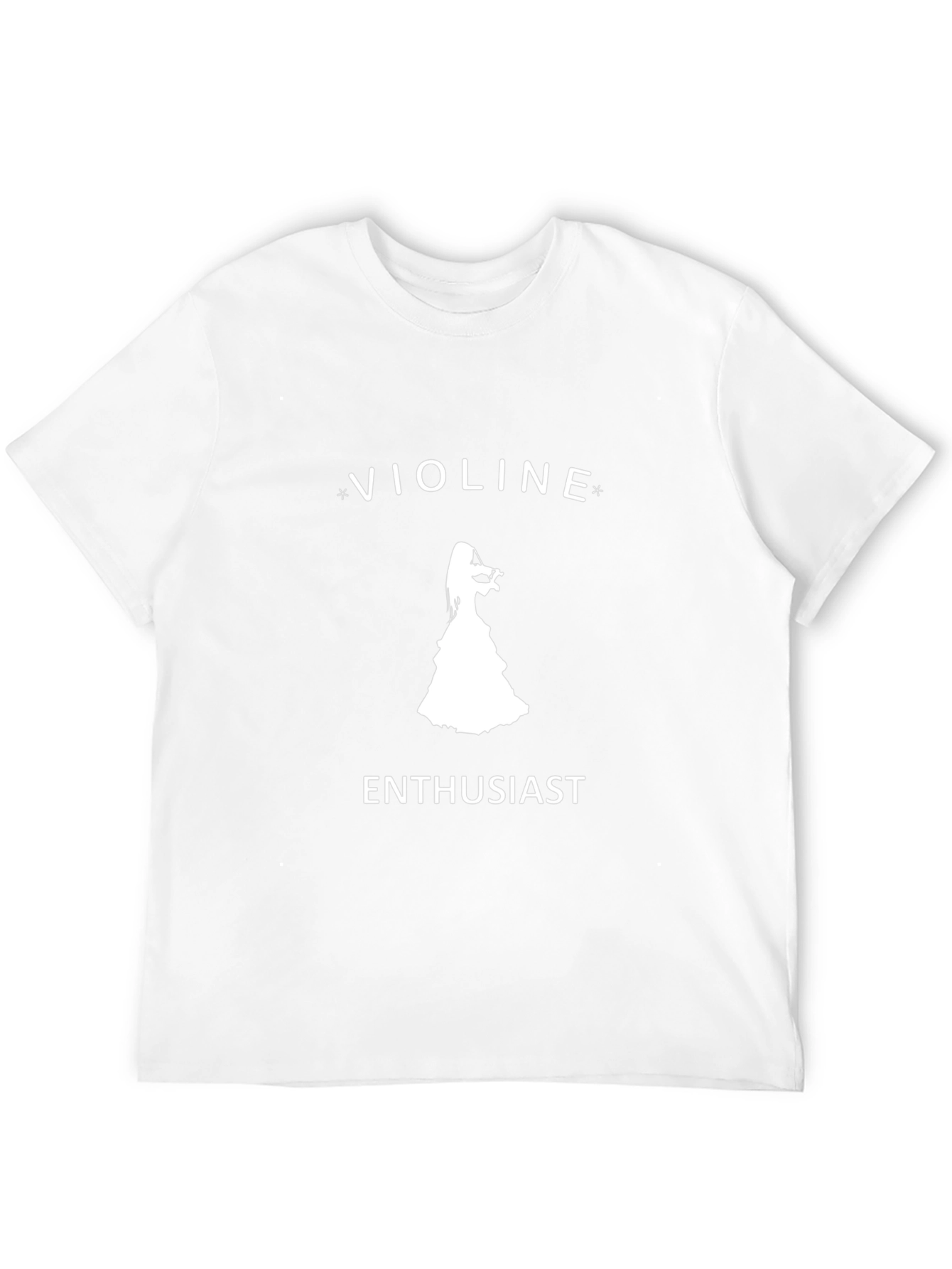 Violin Enthusiast Black T-Shirt