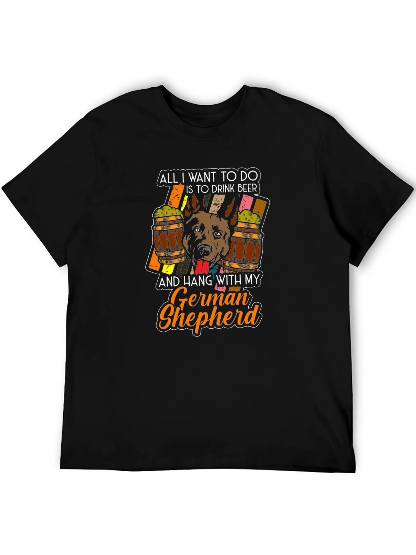German Shepherd Beer Lover T-Shirt