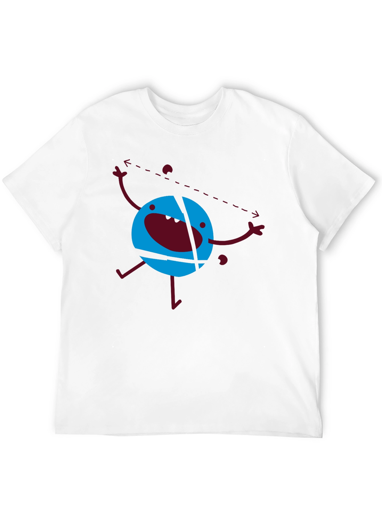 Abstract Graphic T-Shirt - Funky Design