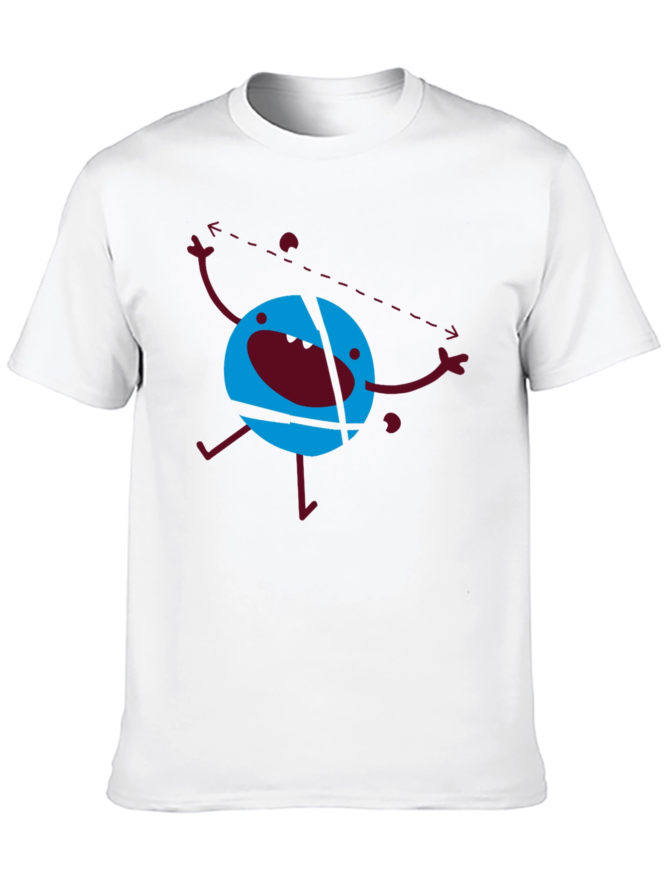 Abstract Graphic T-Shirt - Funky Design