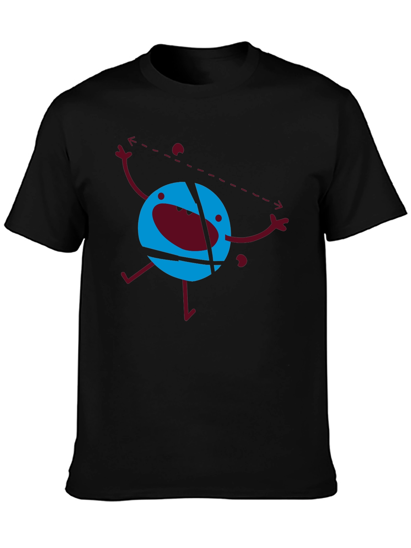 Abstract Graphic T-Shirt - Funky Design