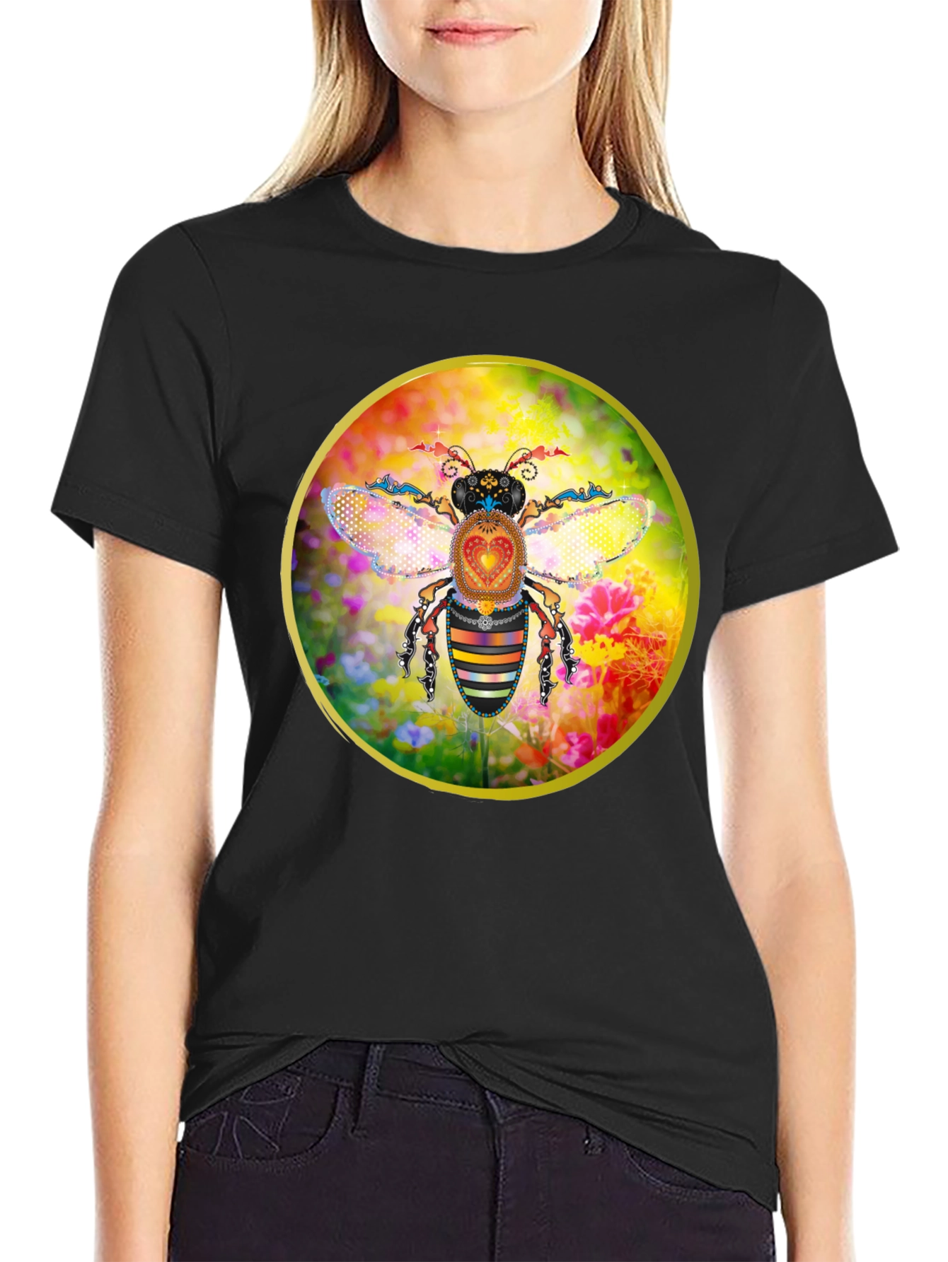 Bee Graphic Tee - Stylish & Unique Design