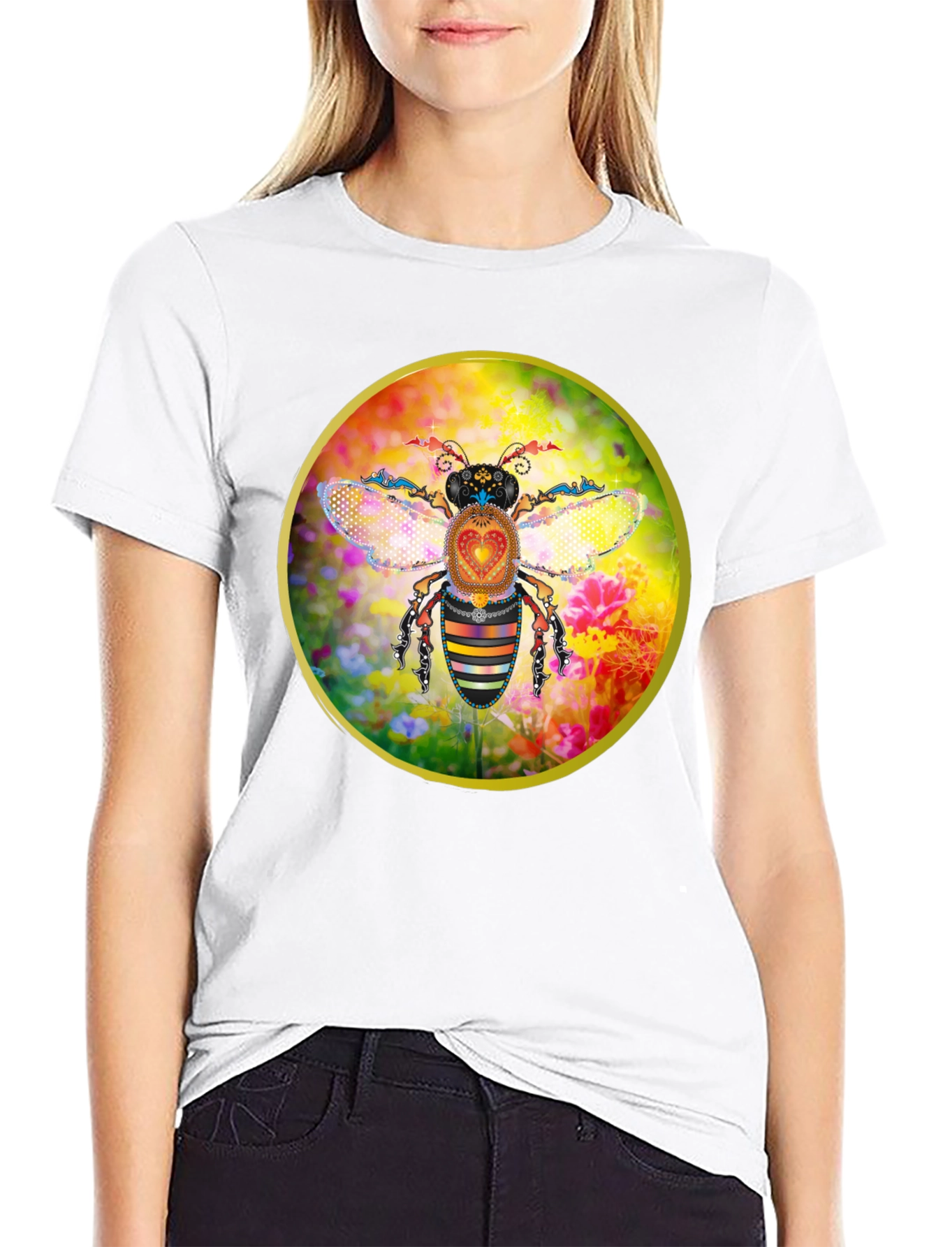 Bee Graphic Tee - Stylish & Unique Design