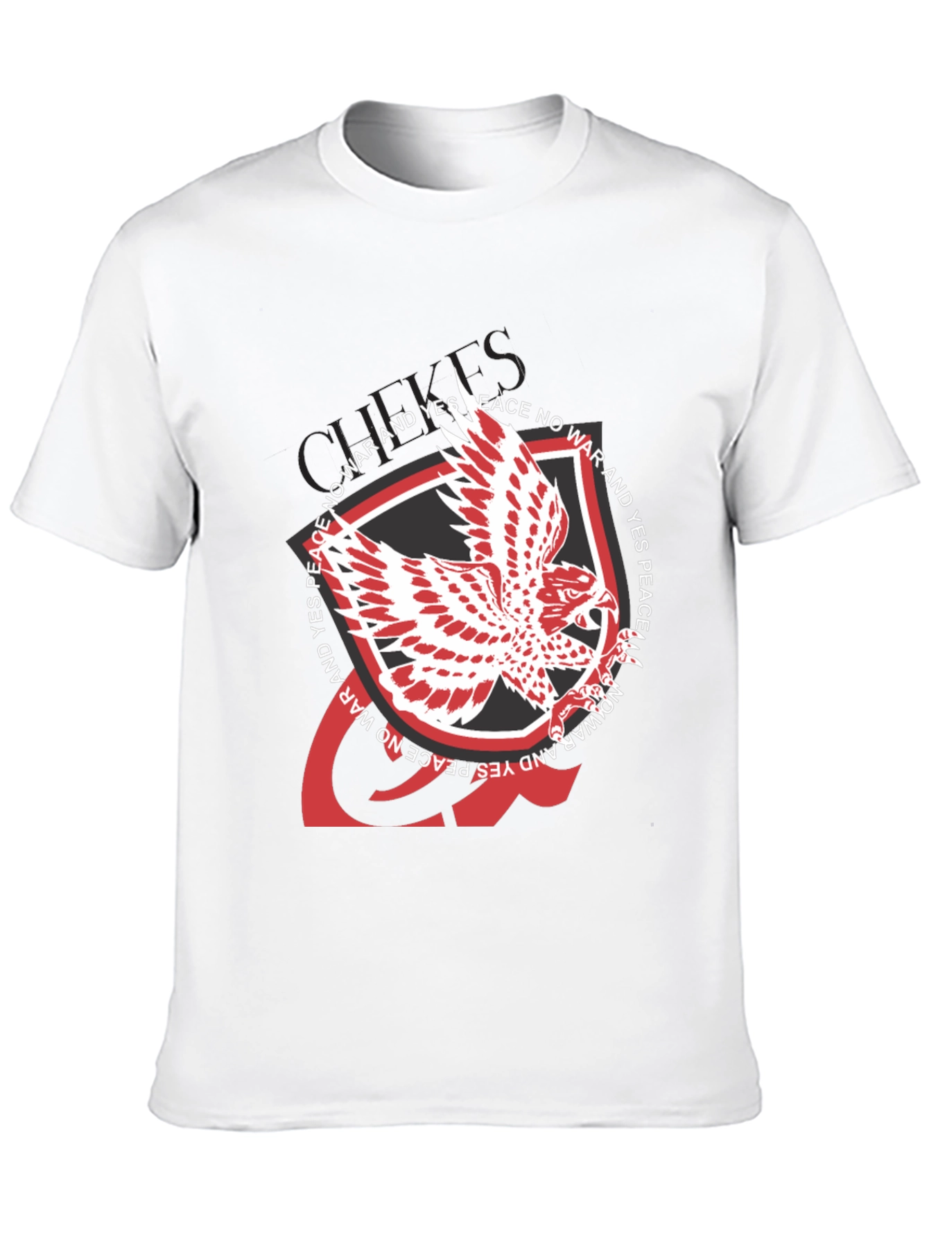 Peace Dove Graphic Black T-Shirt