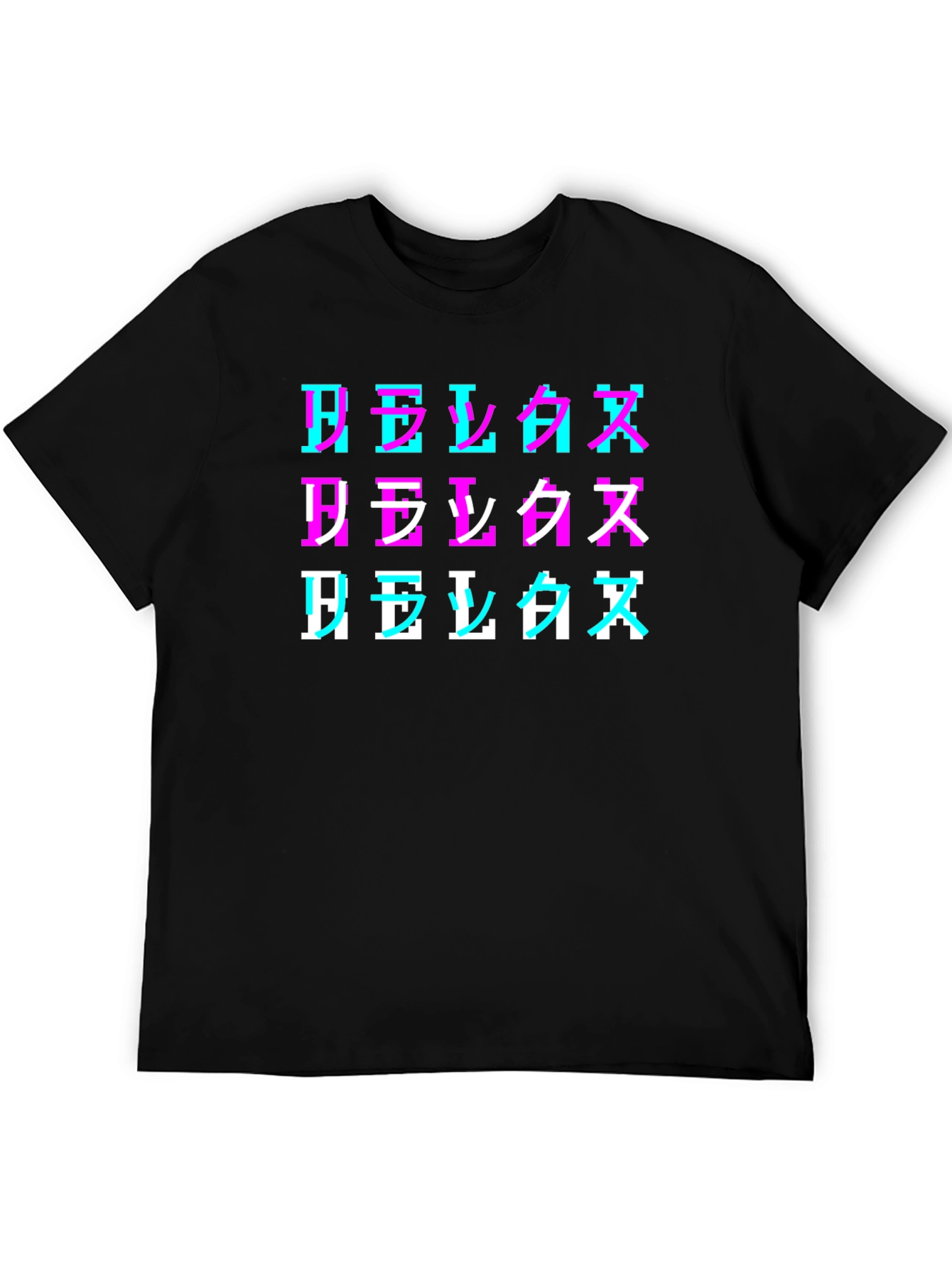 Relax Pixel Art T-Shirt - Retro Style
