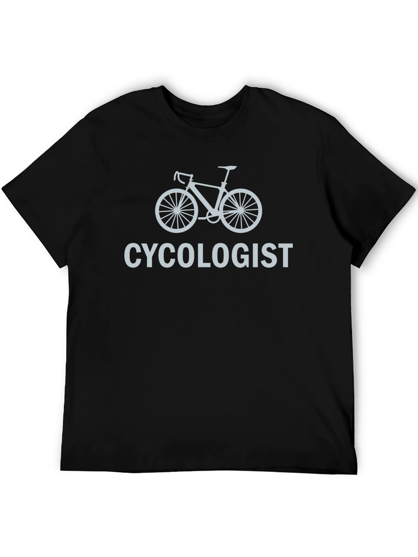 Cycologist Funny Bike T-Shirt - Black