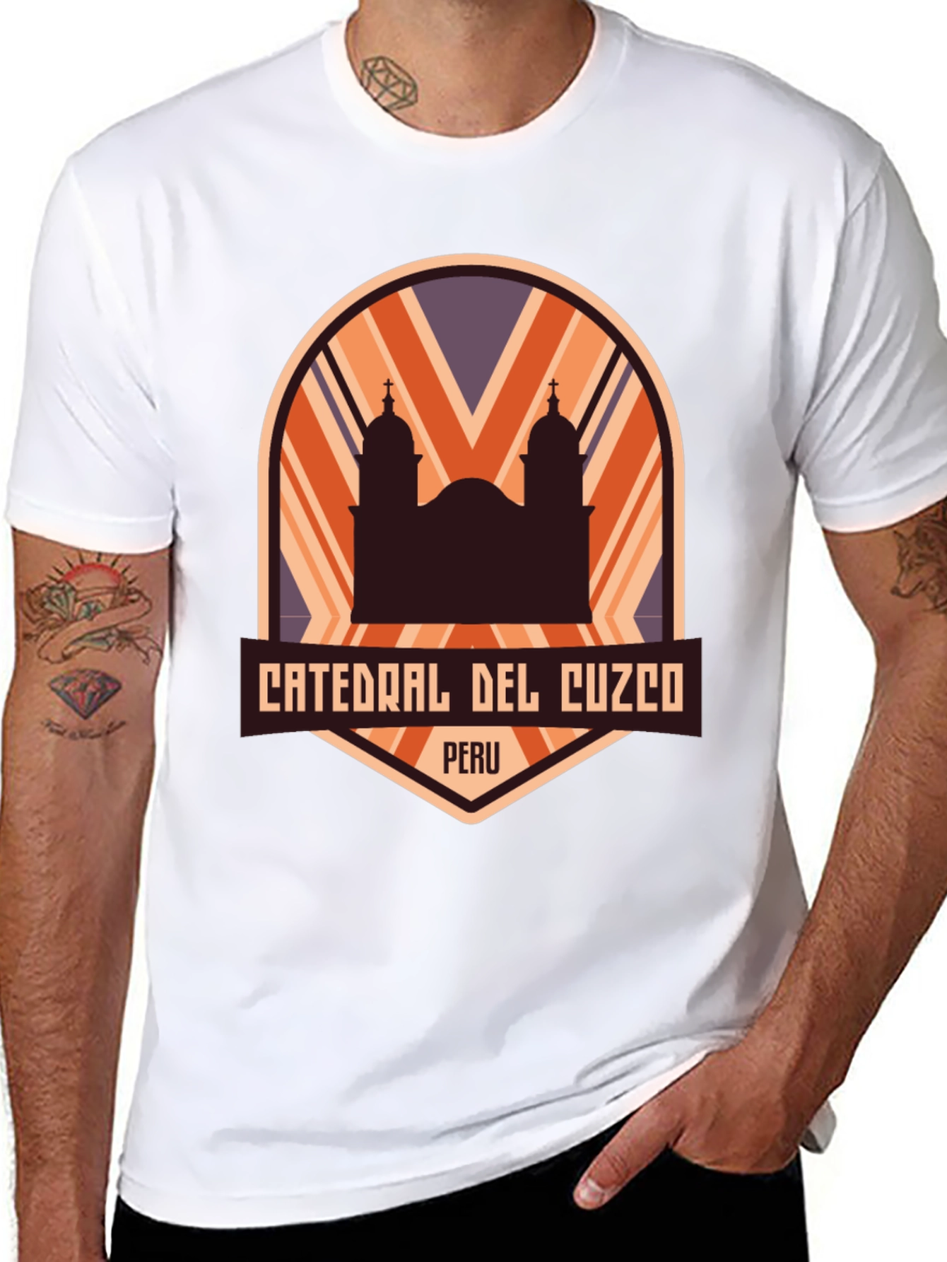 Catedral del Cuzco Peru T-Shirt