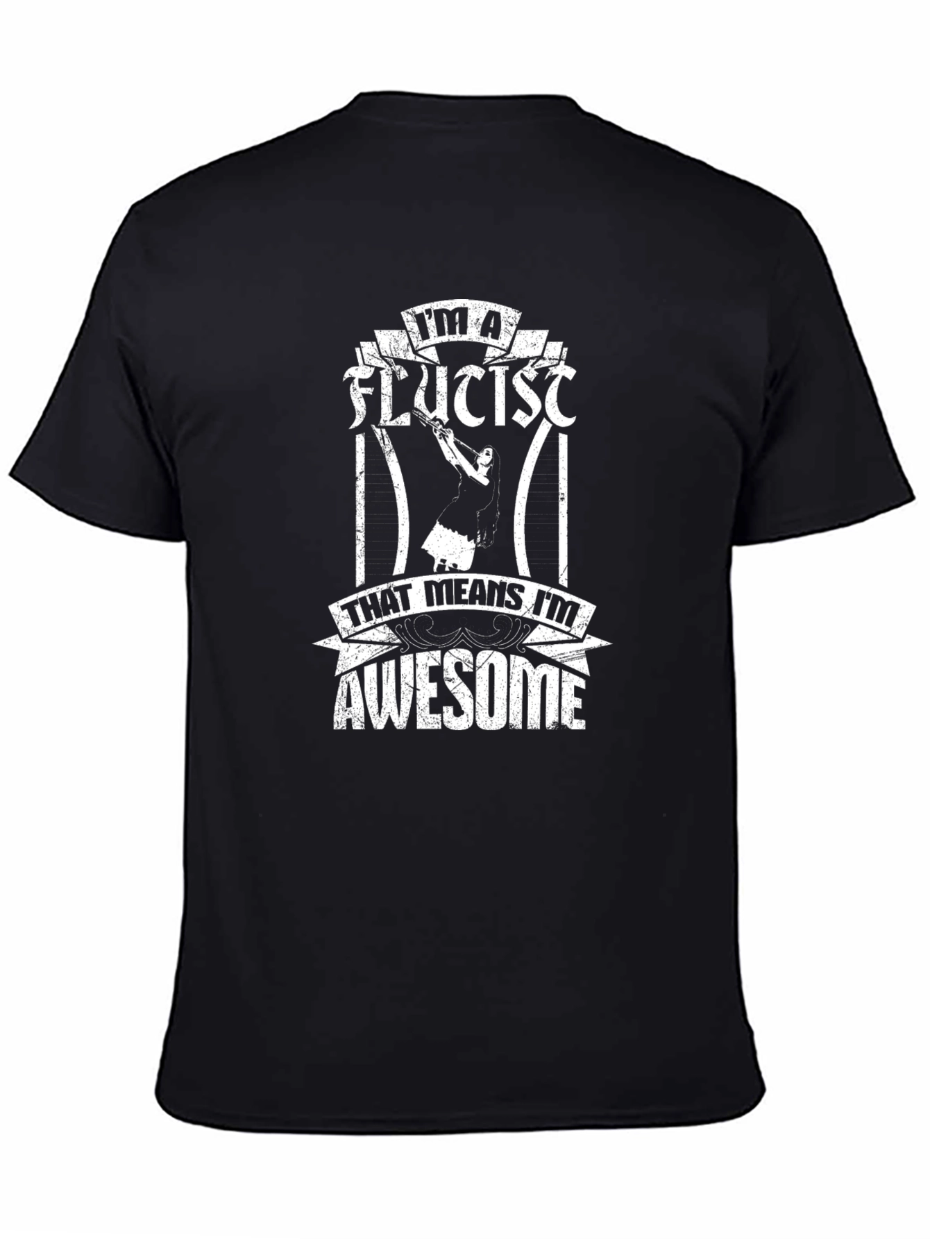 Flutist Awesome T-Shirt - Music Lover Tee
