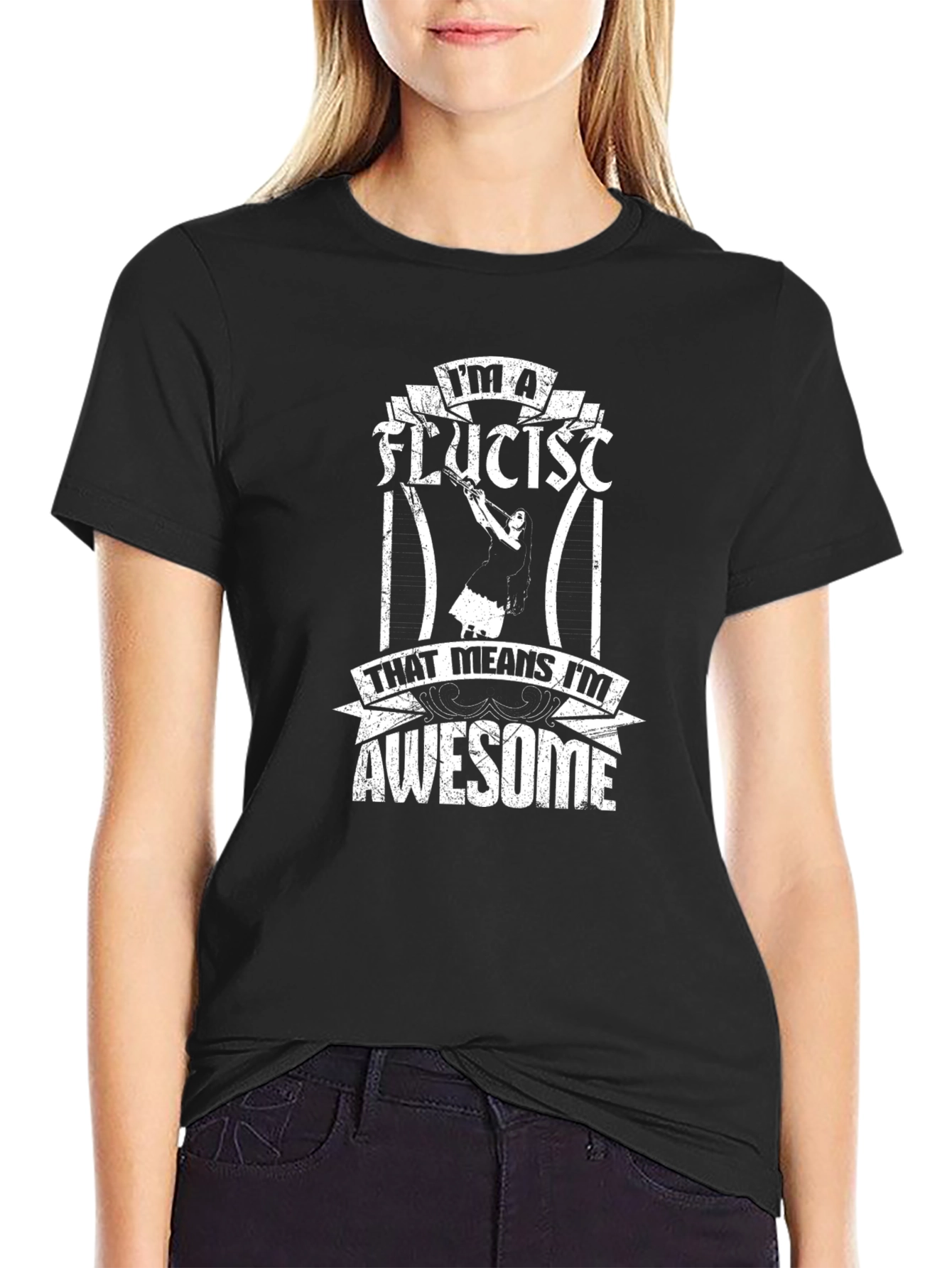 Flutist Awesome T-Shirt - Music Lover Tee