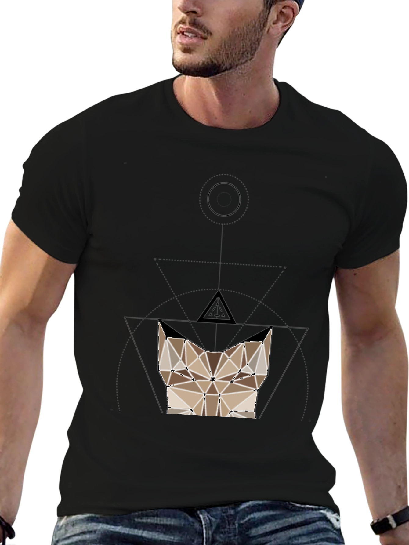 Geometric Animal T-Shirt