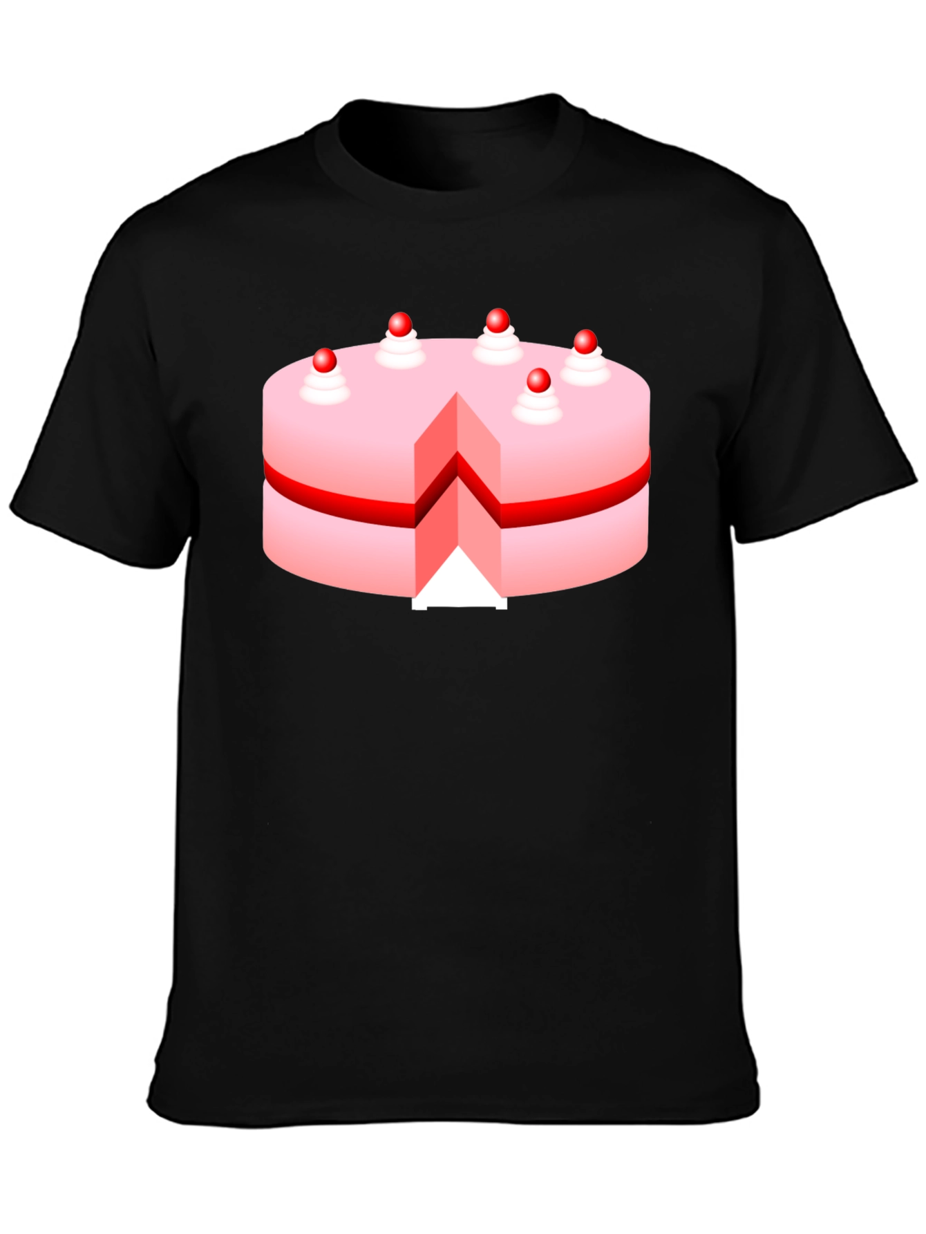 Cake Graphic T-Shirt - Sweet Tooth Fashion