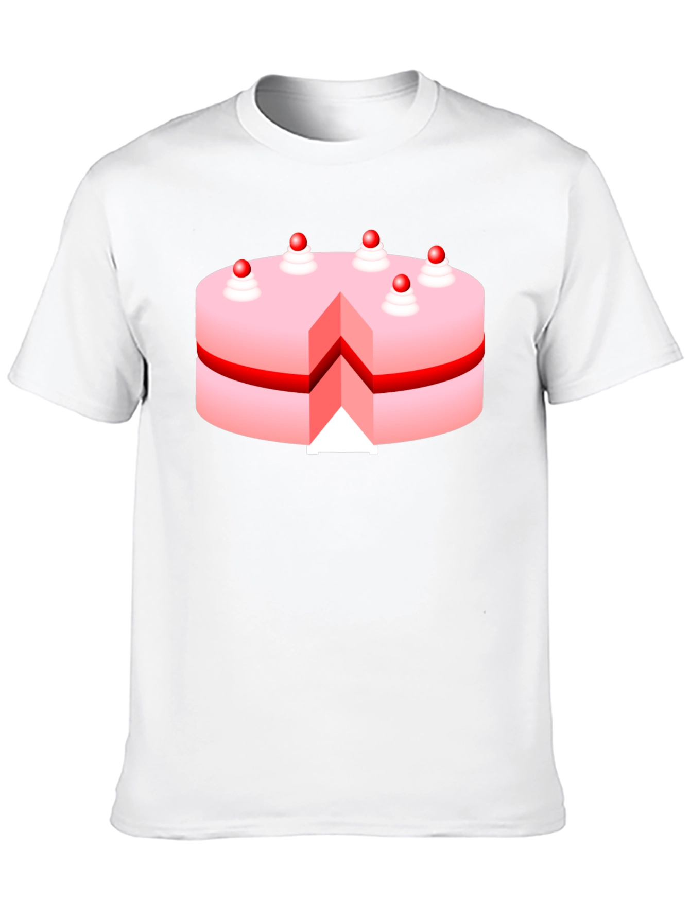 Cake Graphic T-Shirt - Sweet Tooth Fashion