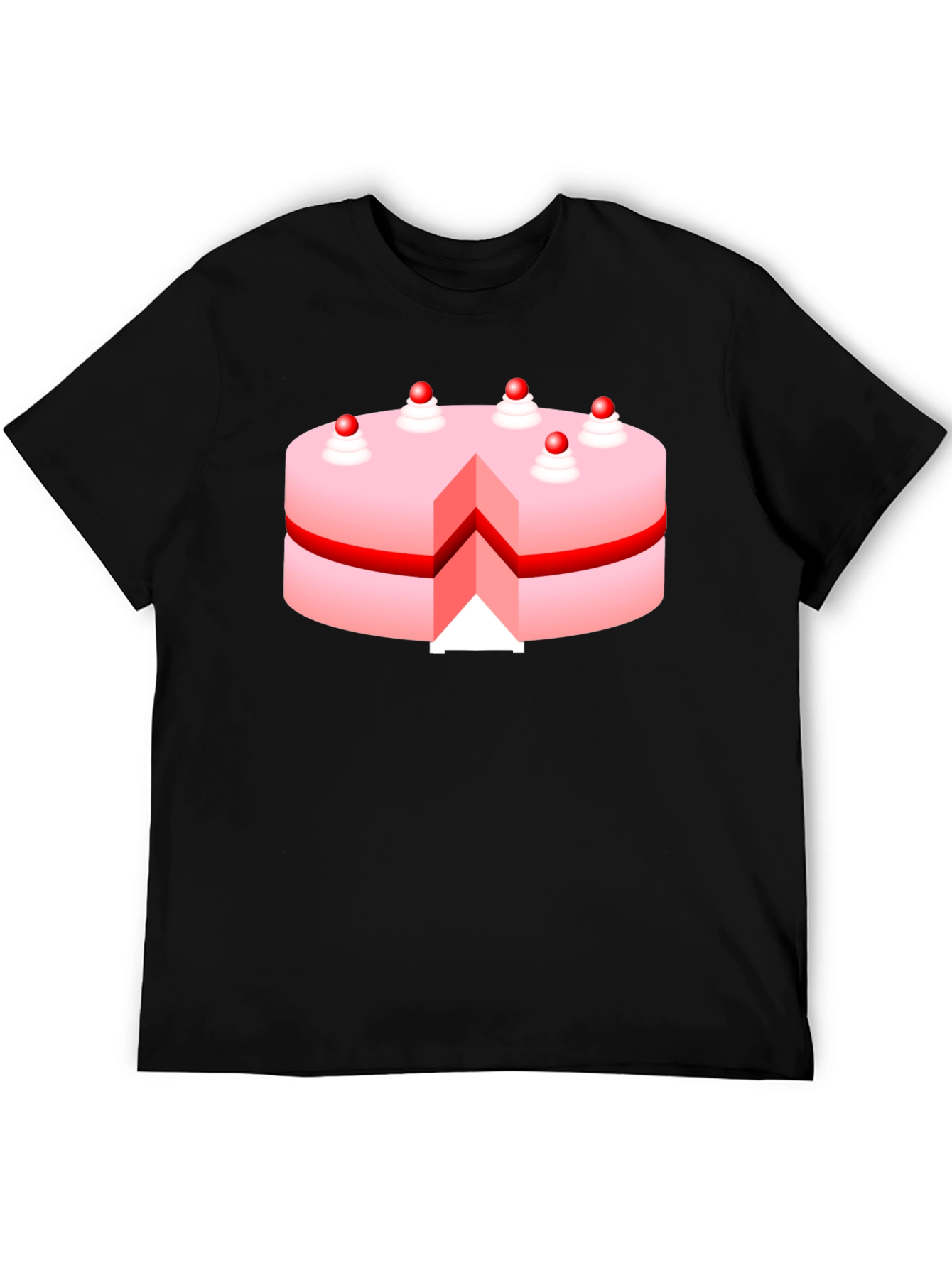 Cake Graphic T-Shirt - Sweet Tooth Fashion