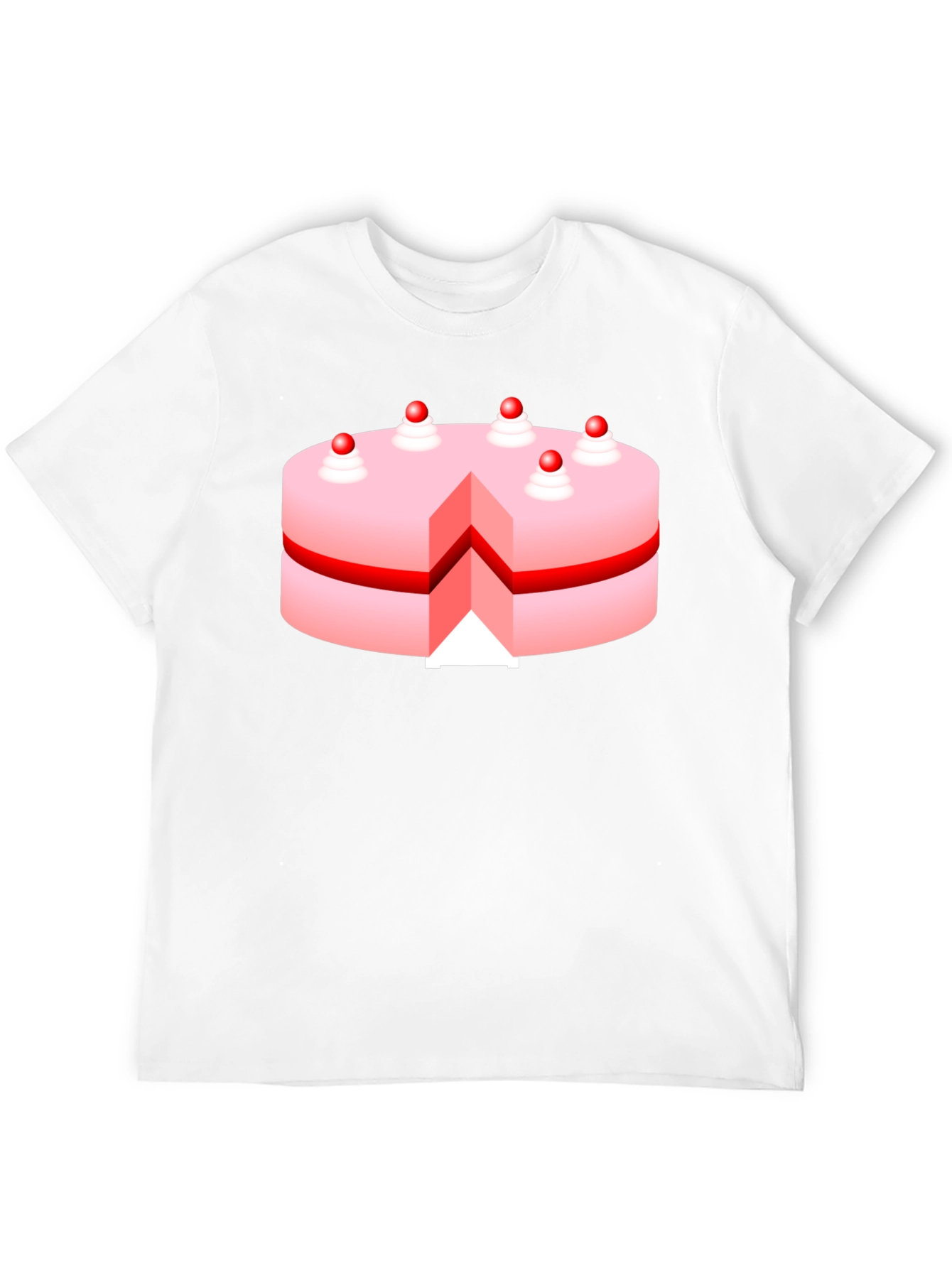 Cake Graphic T-Shirt - Sweet Tooth Fashion