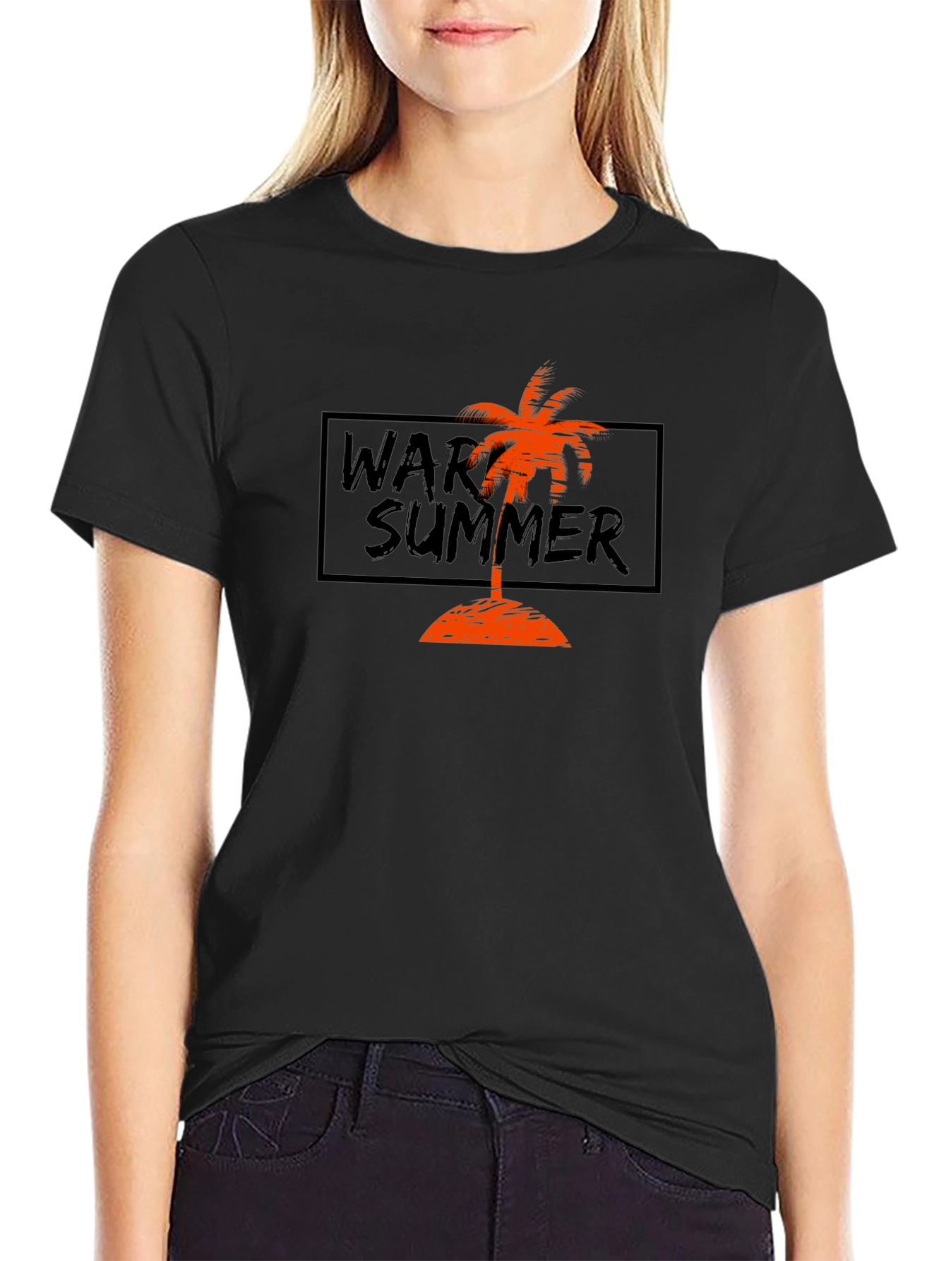 Warm Summer Palm Tree T-Shirt