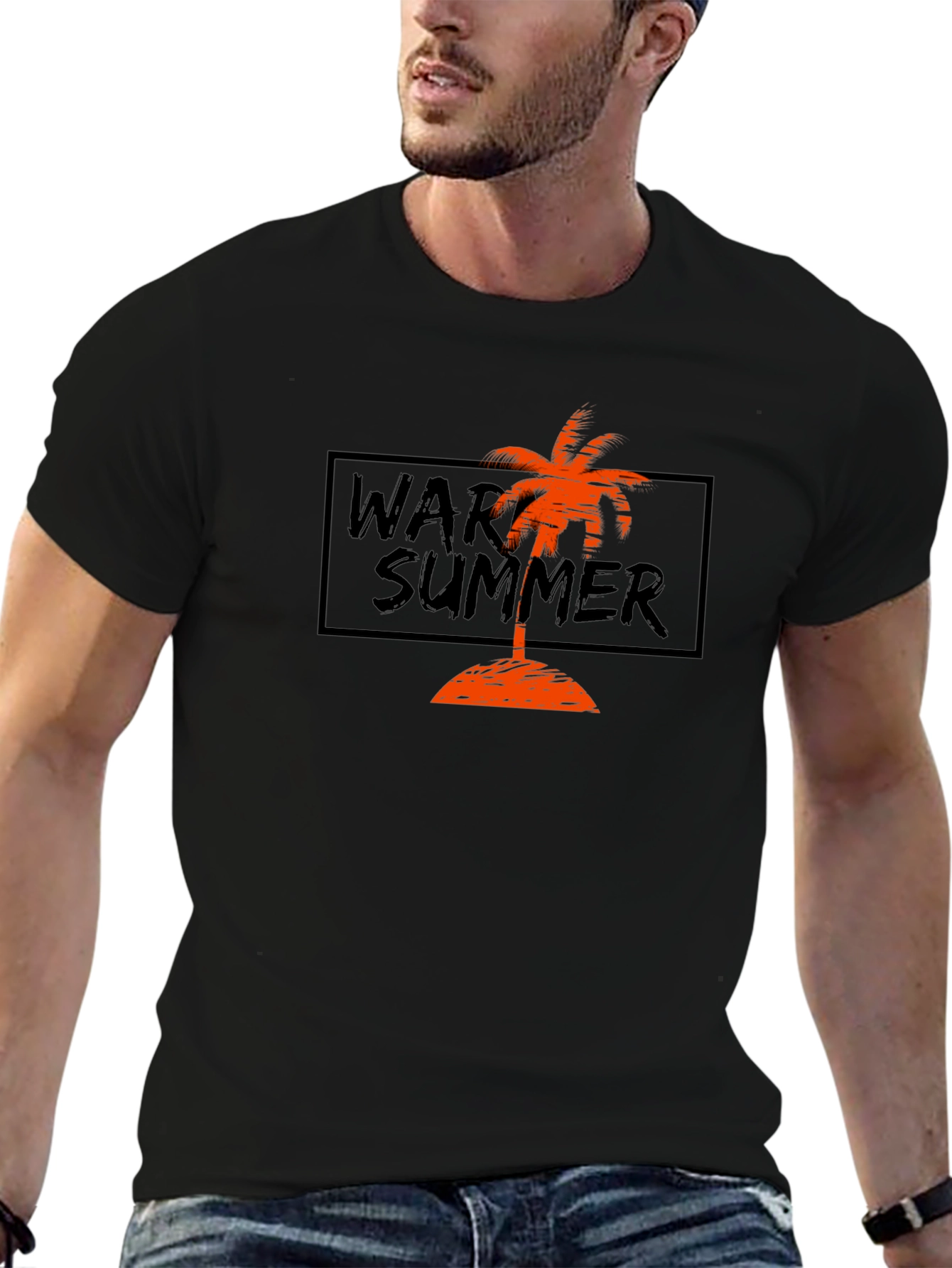 Warm Summer Palm Tree T-Shirt