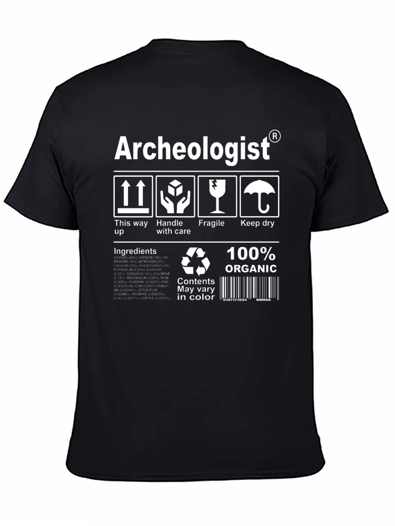 Archeologist Organic Cotton T-Shirt
