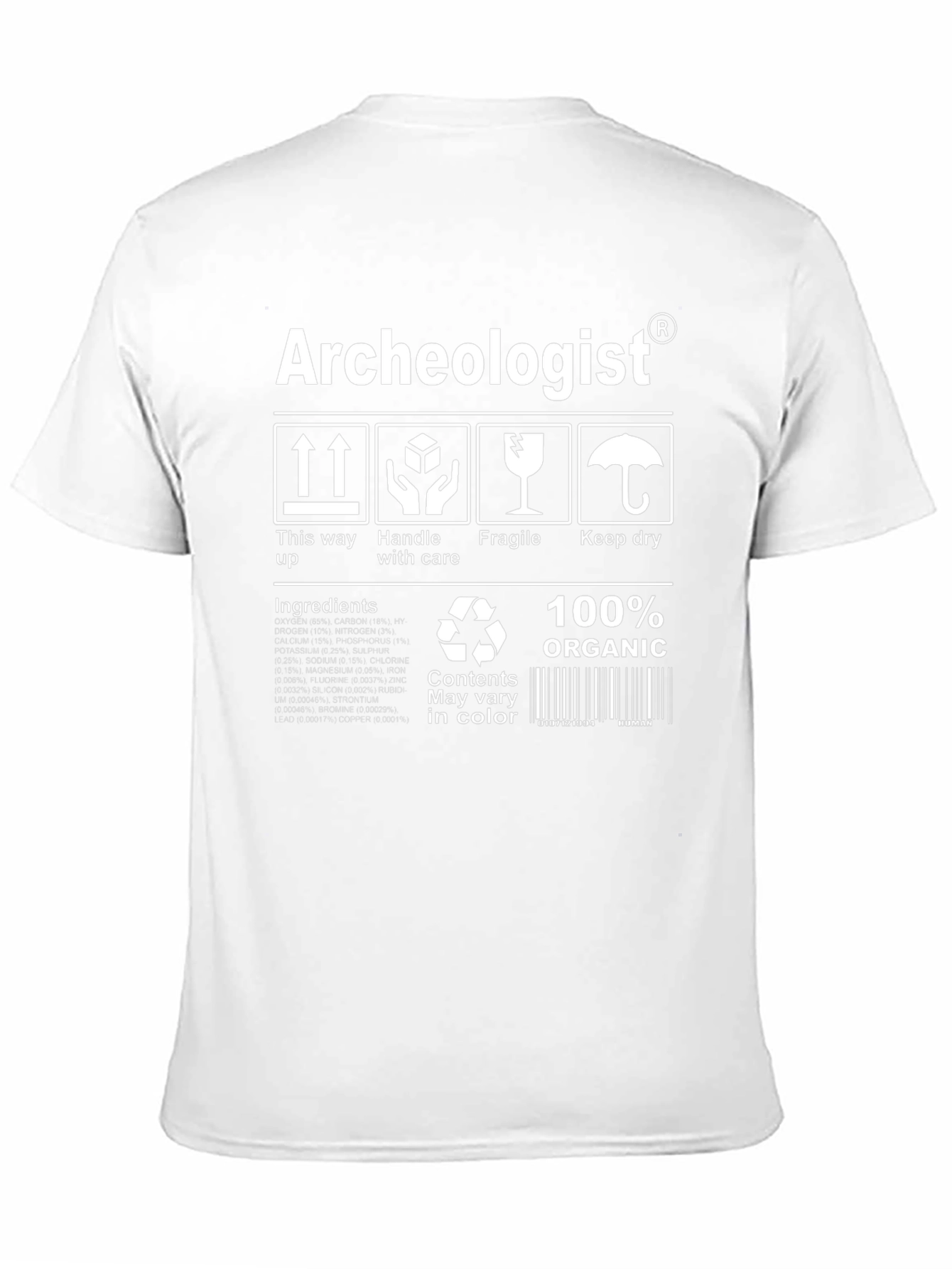 Archeologist Organic Cotton T-Shirt