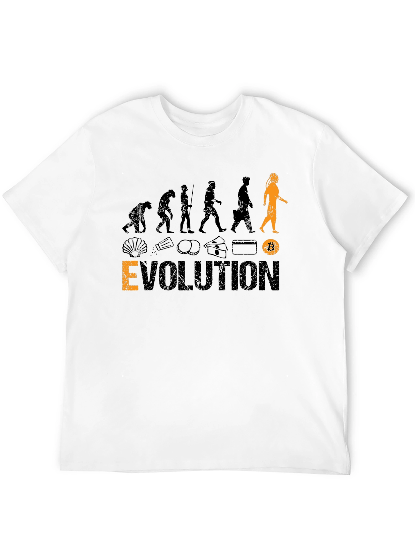 Bitcoin Evolution Black T-Shirt