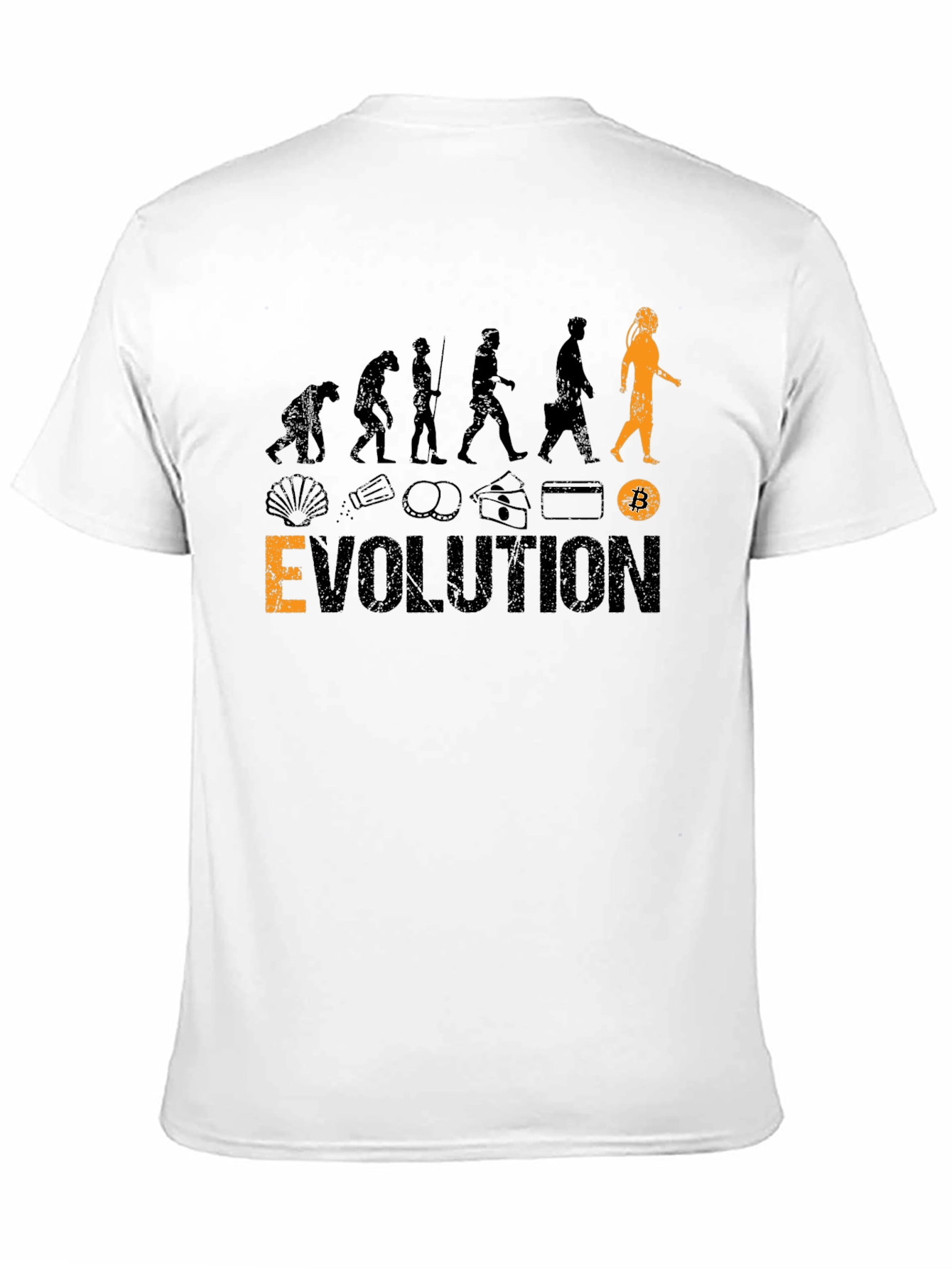 Bitcoin Evolution Black T-Shirt