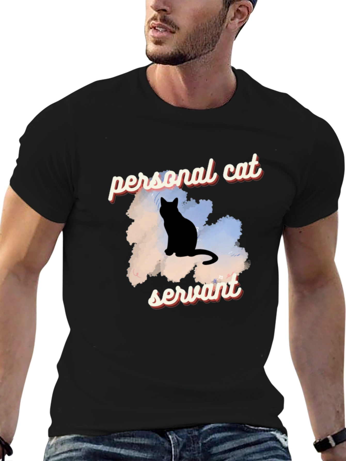 Personal Cat Servant Graphic Tee