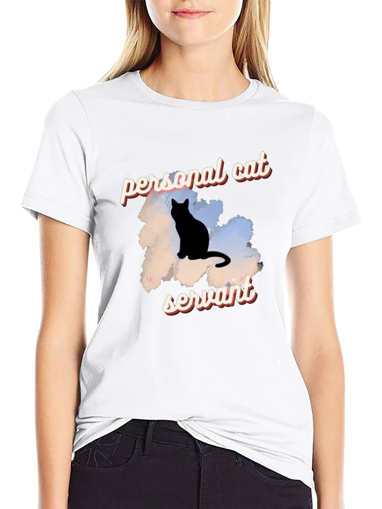 Personal Cat Servant Graphic Tee
