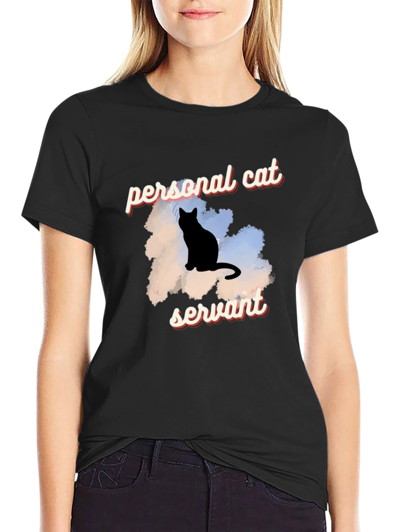 Personal Cat Servant Graphic Tee