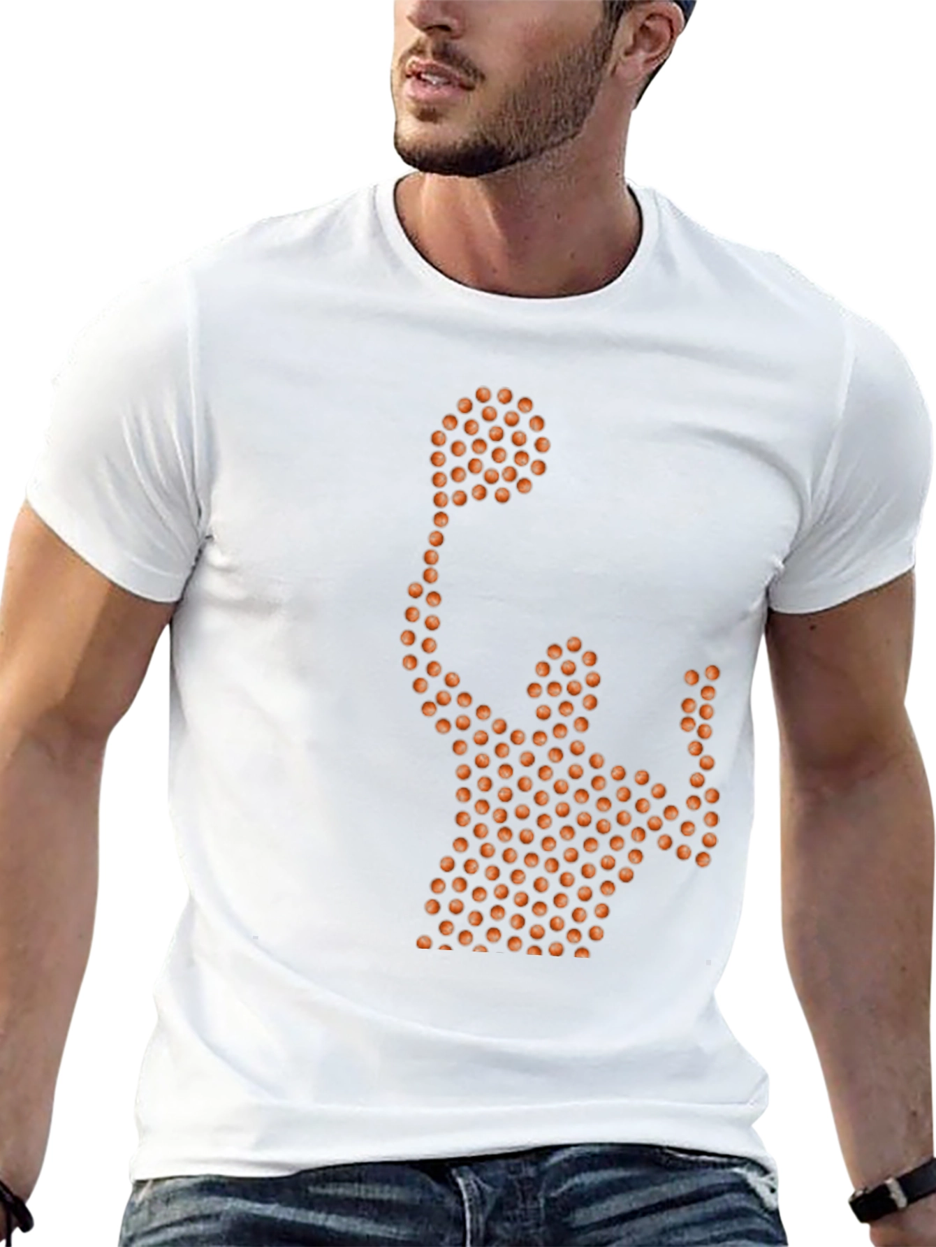 Basketball Player Graphic Tee