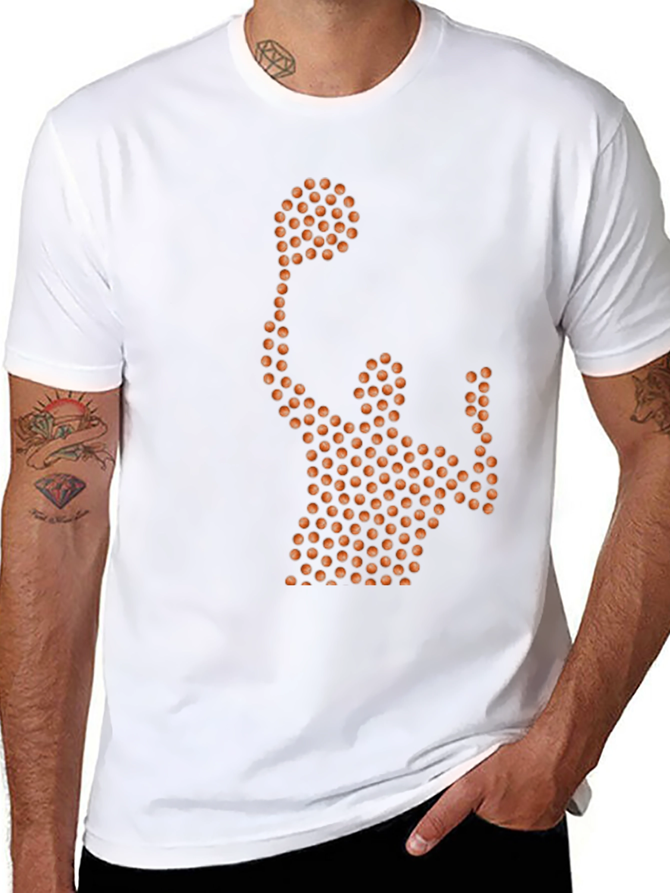 Basketball Player Graphic Tee
