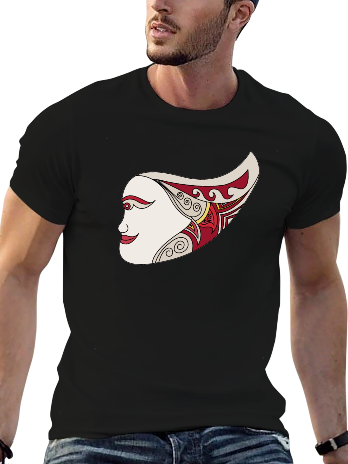 Wayang Kulit T-Shirt - Shadow Puppet Design
