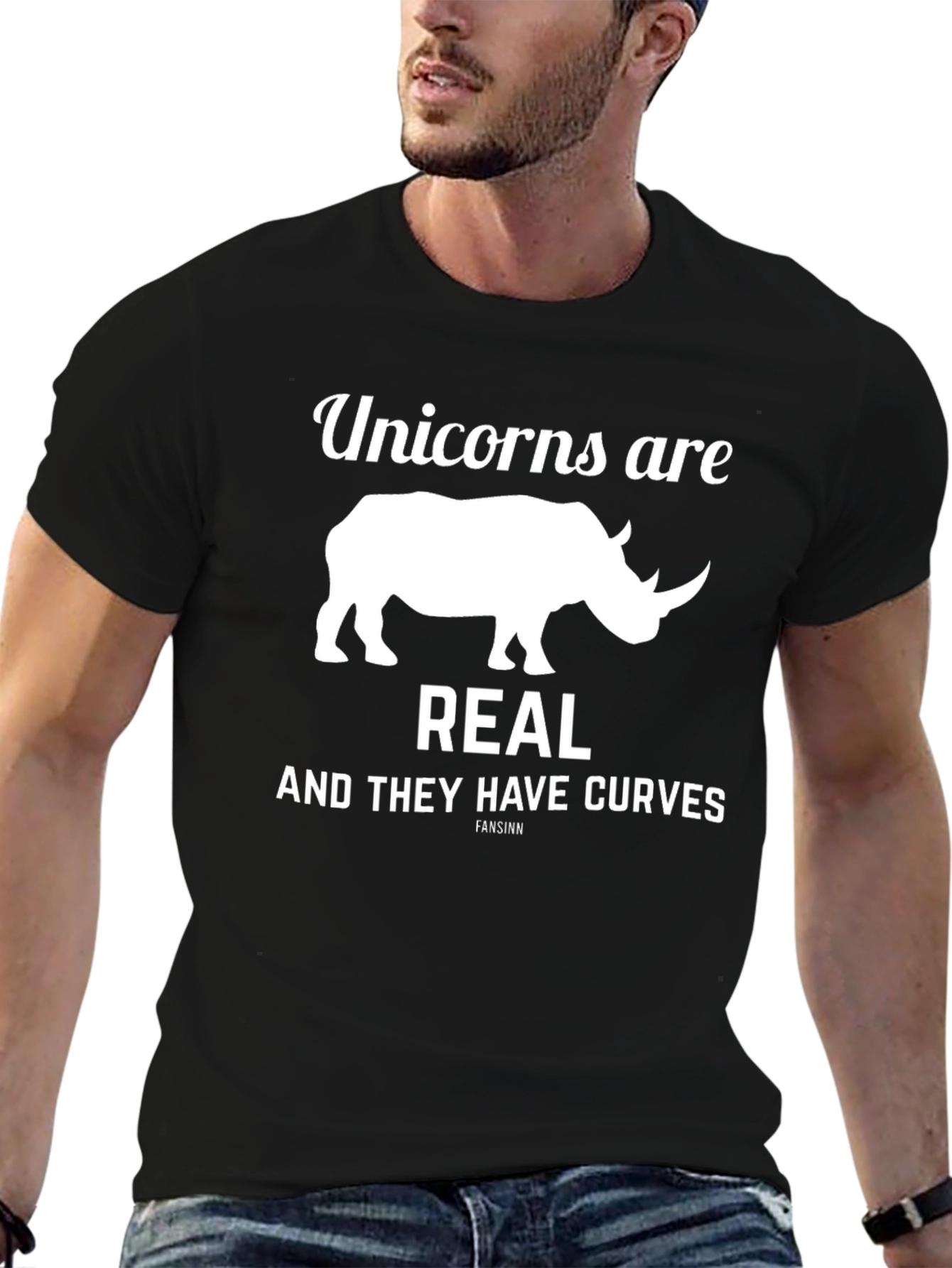 Unicorns are Real Rhino T-Shirt